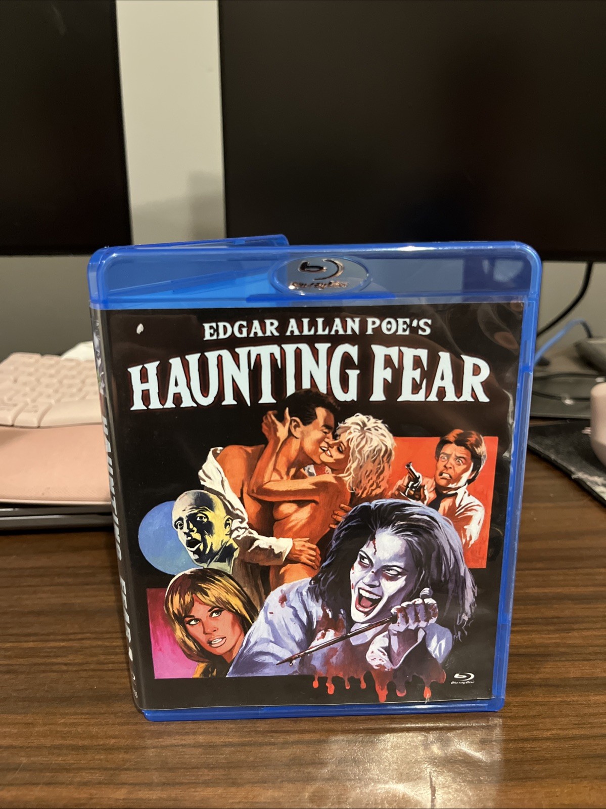Haunting Fear (Blu-ray) Signed by Brinke Stevens Limited Edition of 1000 OOP