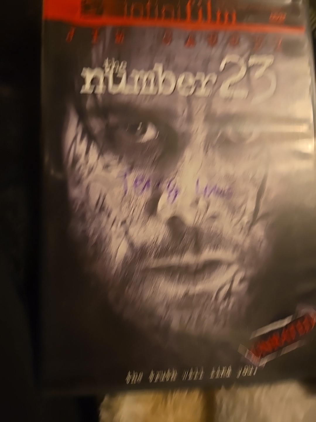The Number 23 Unrated Edition)DVD