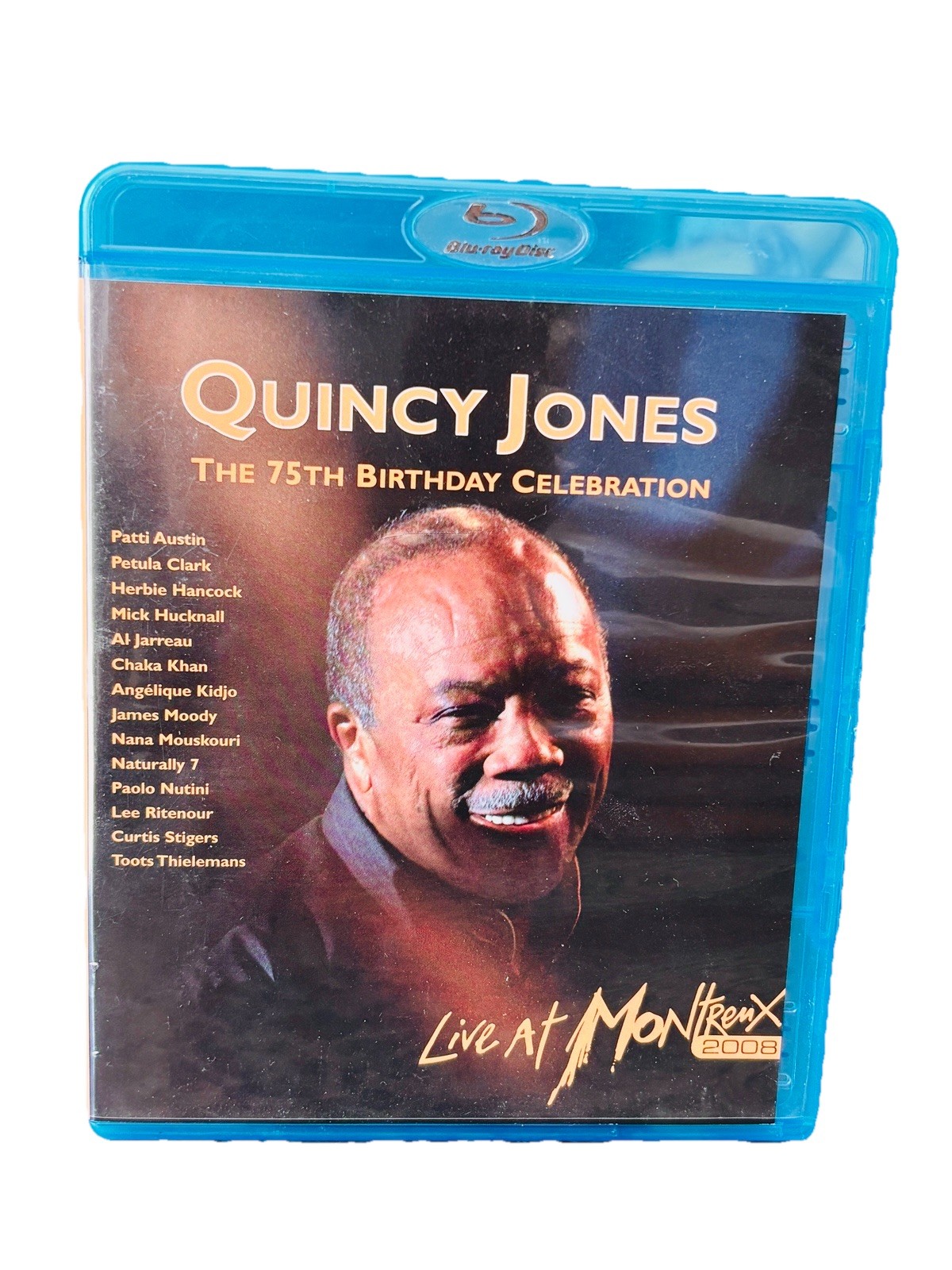 Quincy Jones Live at Montreux Bluray 75th Birthday Concert Celebration HTF 2008