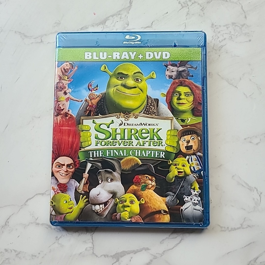 SHREK Forever After The Final Chapter NEW Blu-ray & DVD 2010 Dreamworks FAST SH!