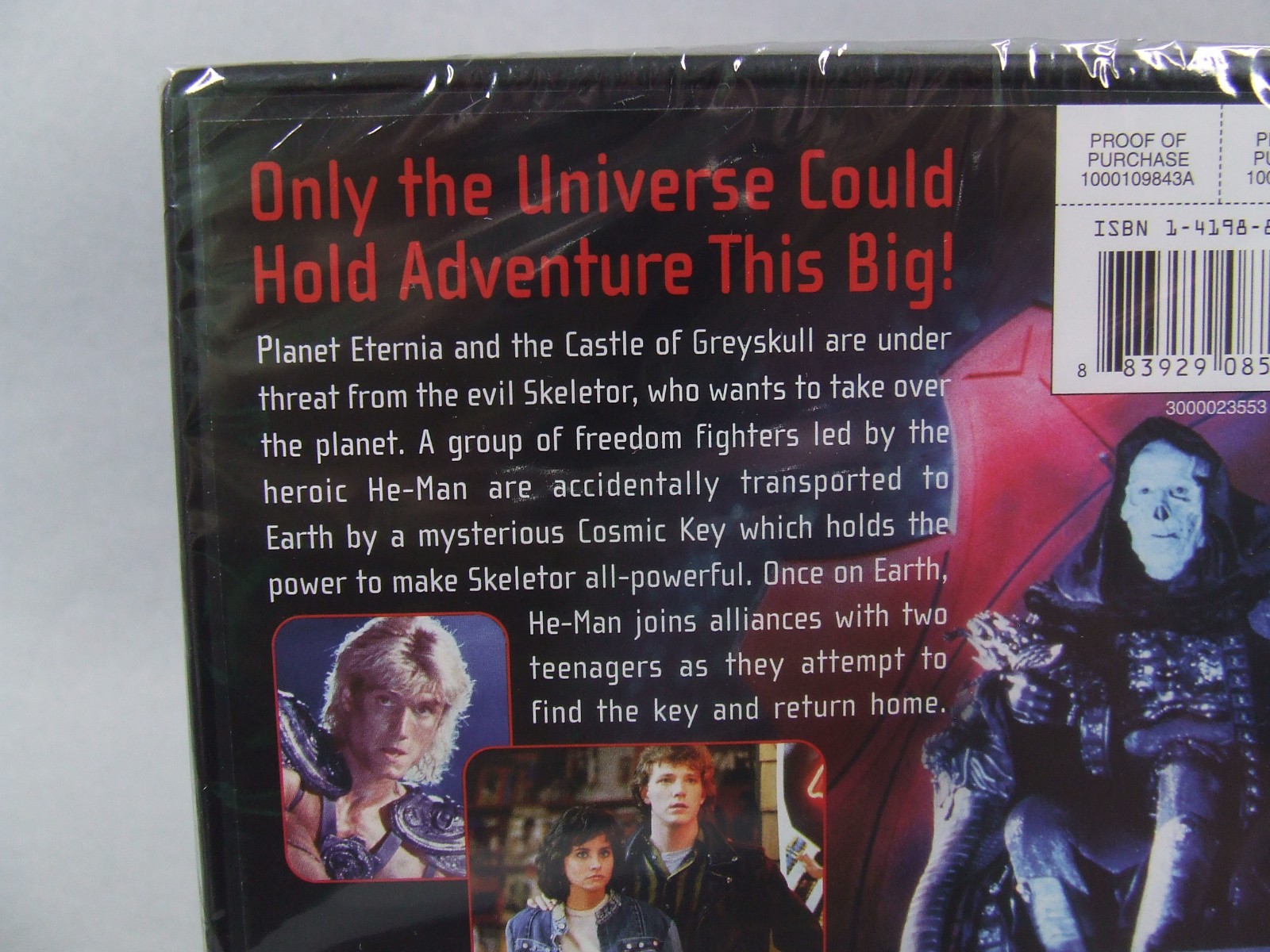 Masters of the Universe (DVD) 1987 Dolph Lundgren He-Man Film Skeletor