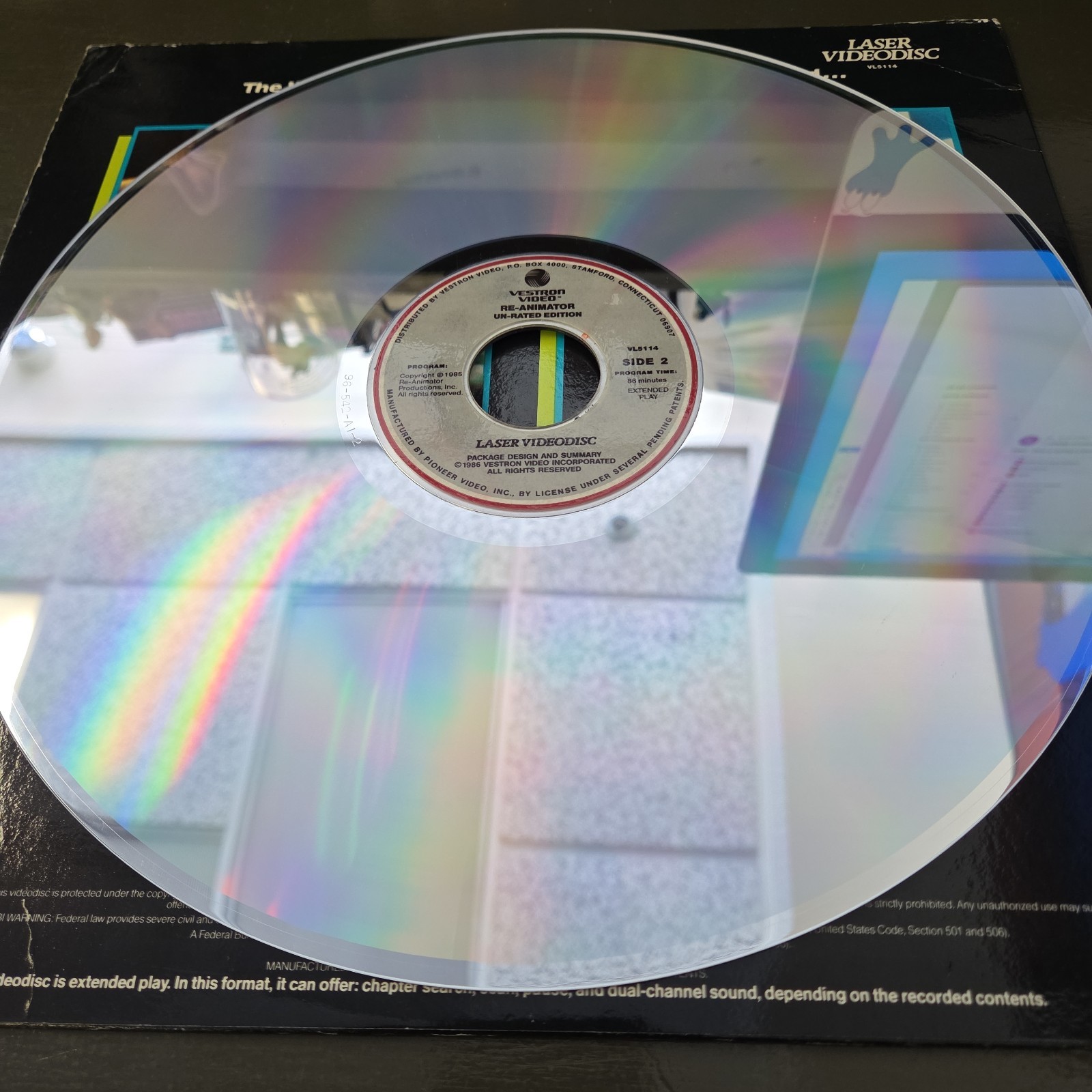 Re-Animator (1985) Laserdisc