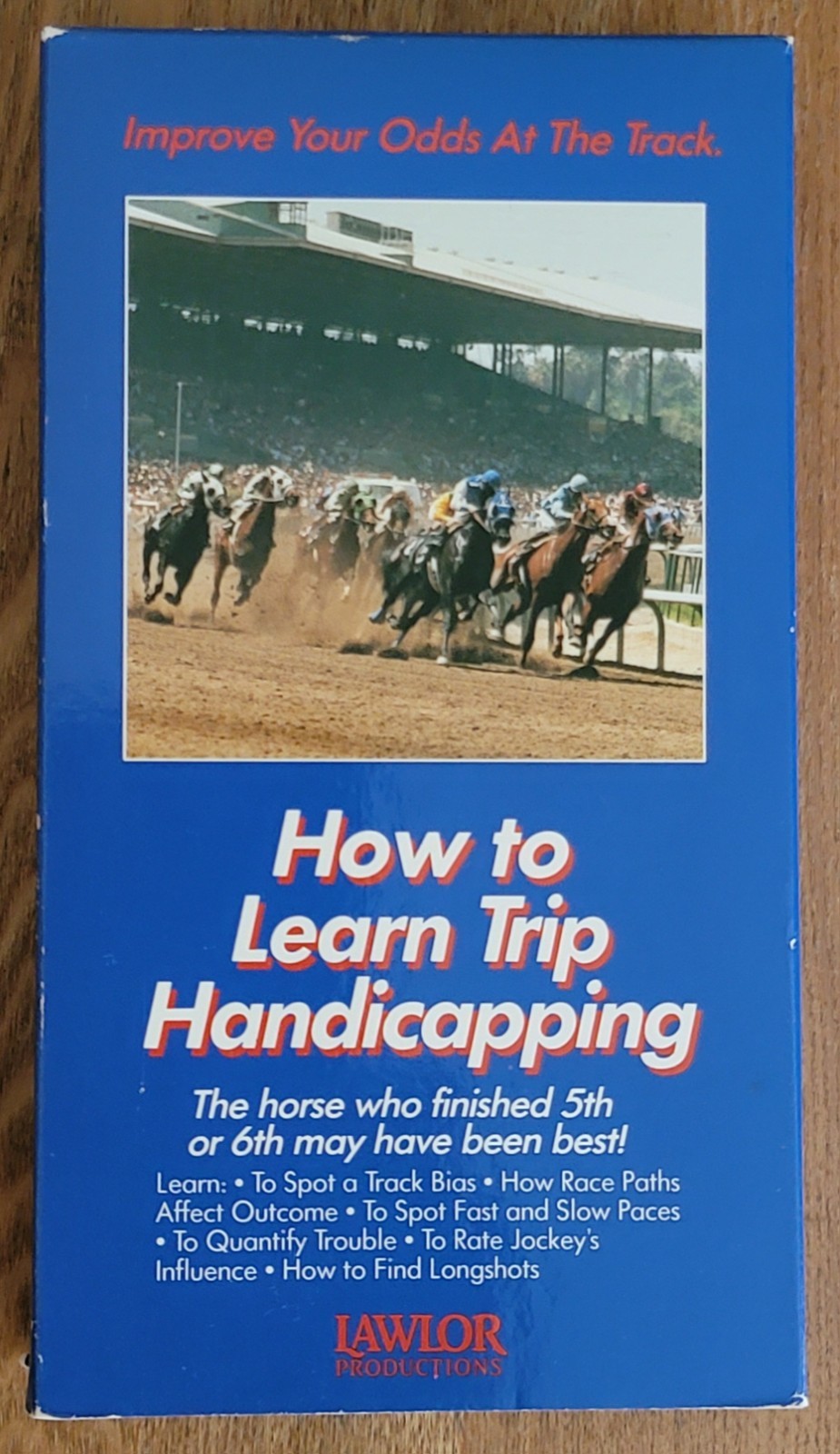 DVD – “How To Learn Trip Handicapping” – Horse Racing Documentary : 60 Minutes