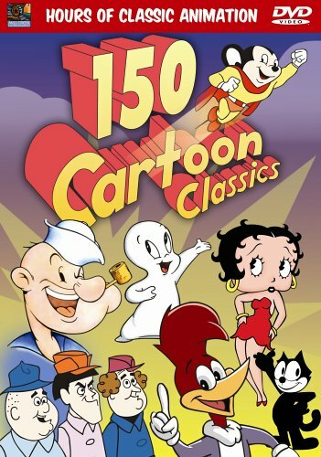 150 Cartoon Classics (DVD, 2007, 3-Discs) *NEW* *FREE Shipping*