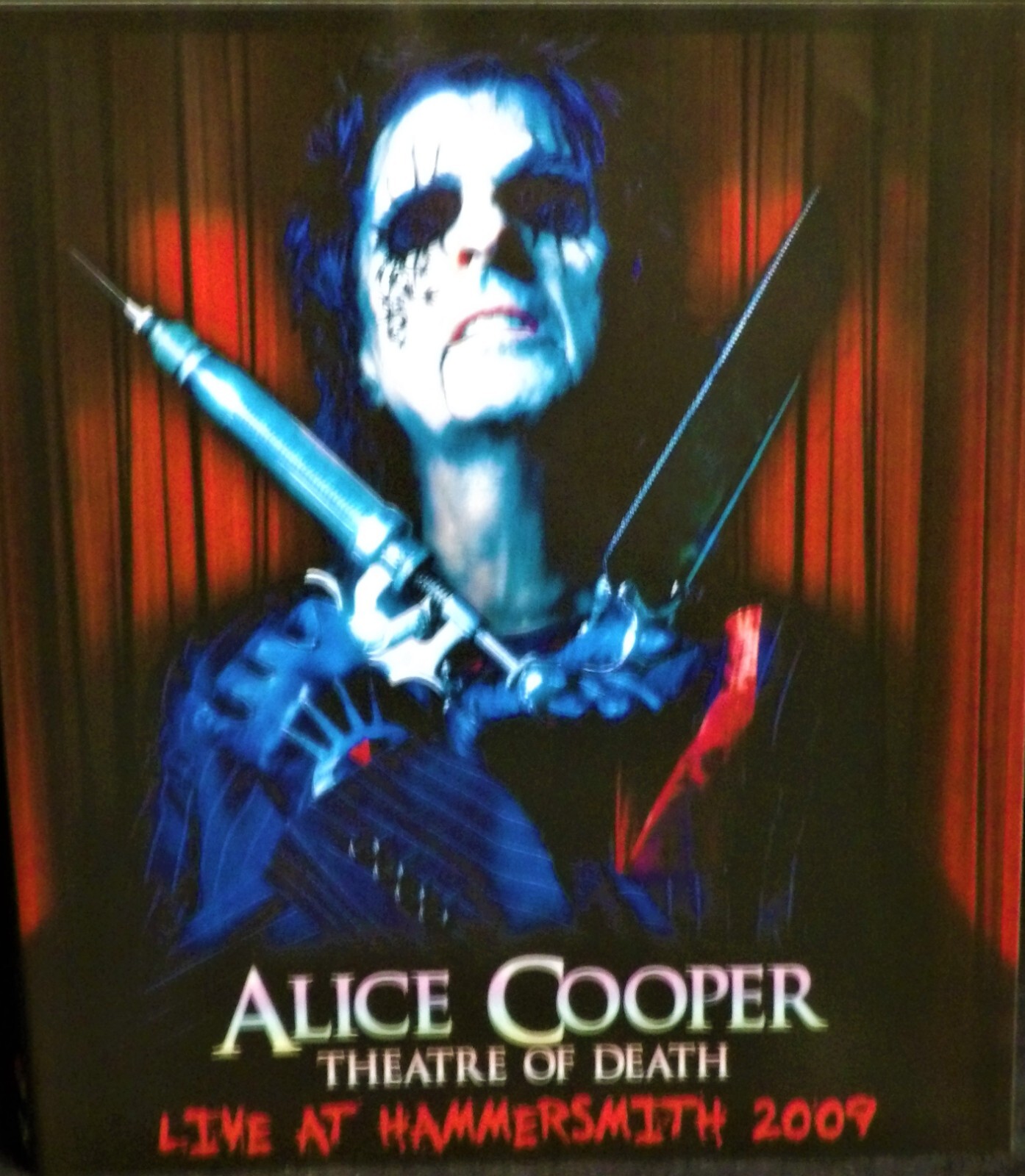 Alice Cooper Live 2009, NEW! Blu Ray Theater of Death London, 26 Tracks Concert