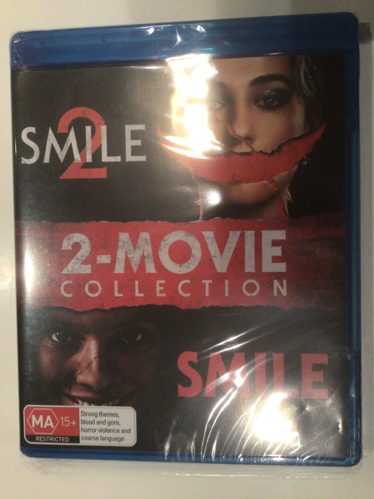 Smile (2022, Blu-ray, Rg0) Sosie Bacon, Parker Finn, Read Description, BRAND NEW