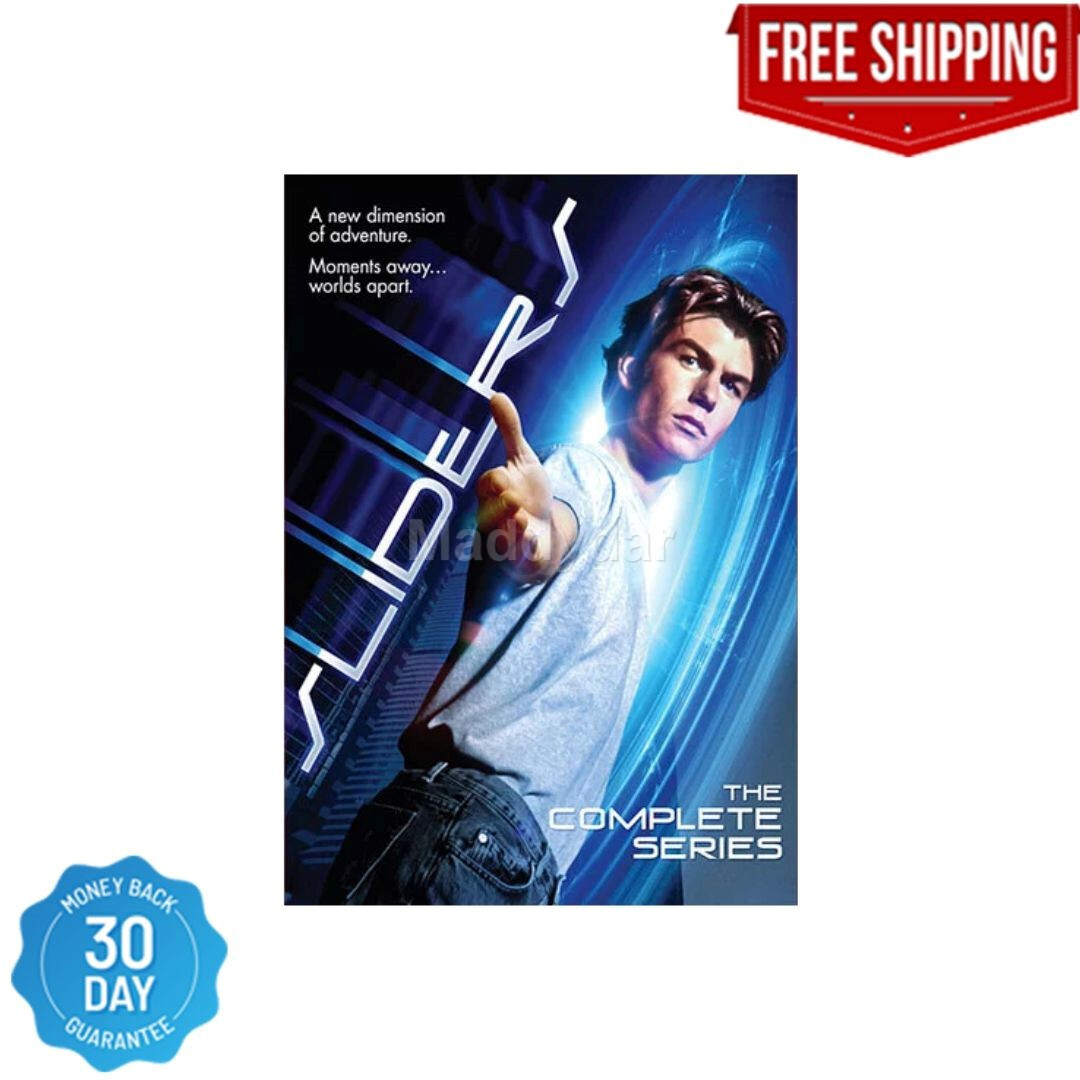 SLIDERS THE COMPLETE SERIES New Sealed 15 DVD Set Seasons 1 2 3 4 5