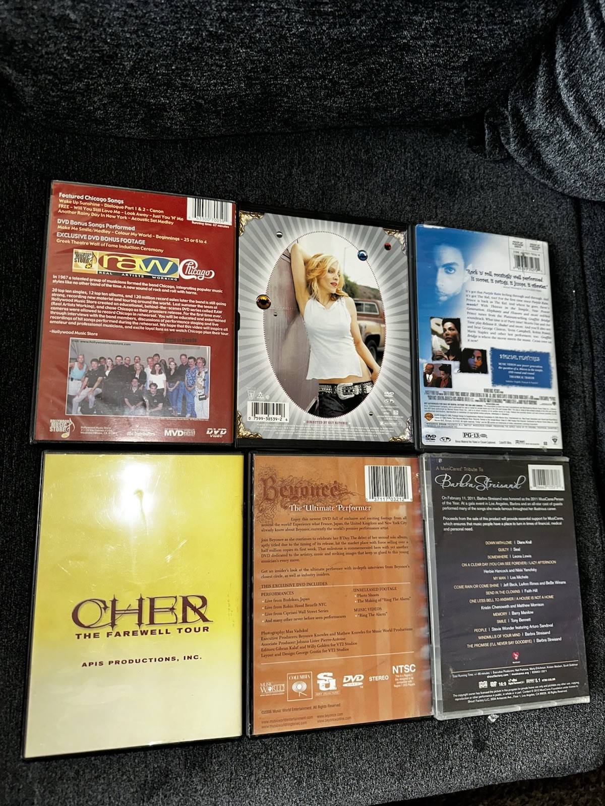 Cher The Farewell Tour Emmy Consideration DVD RARE Lot Of 6 DVDs