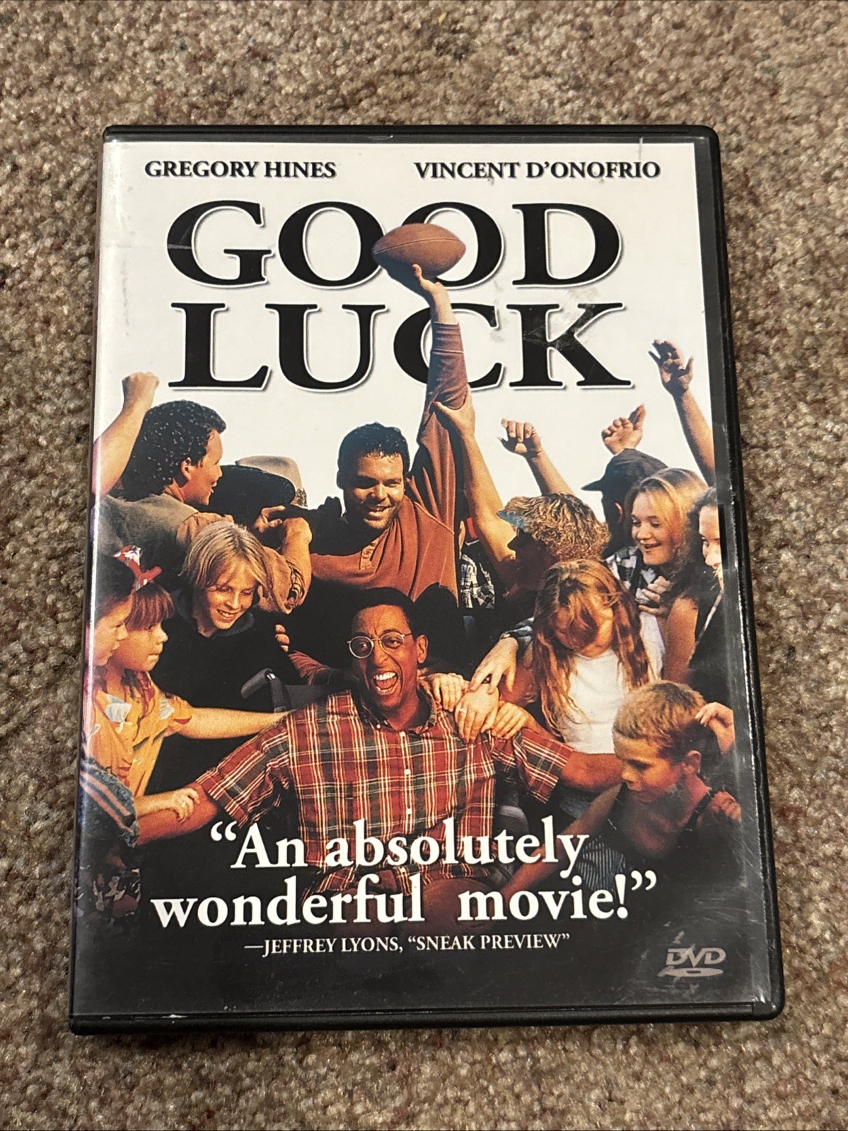 Good Luck (DVD, 1996) Gregory Hines, Vincent D’Onofrio -RARE OOP – Tested