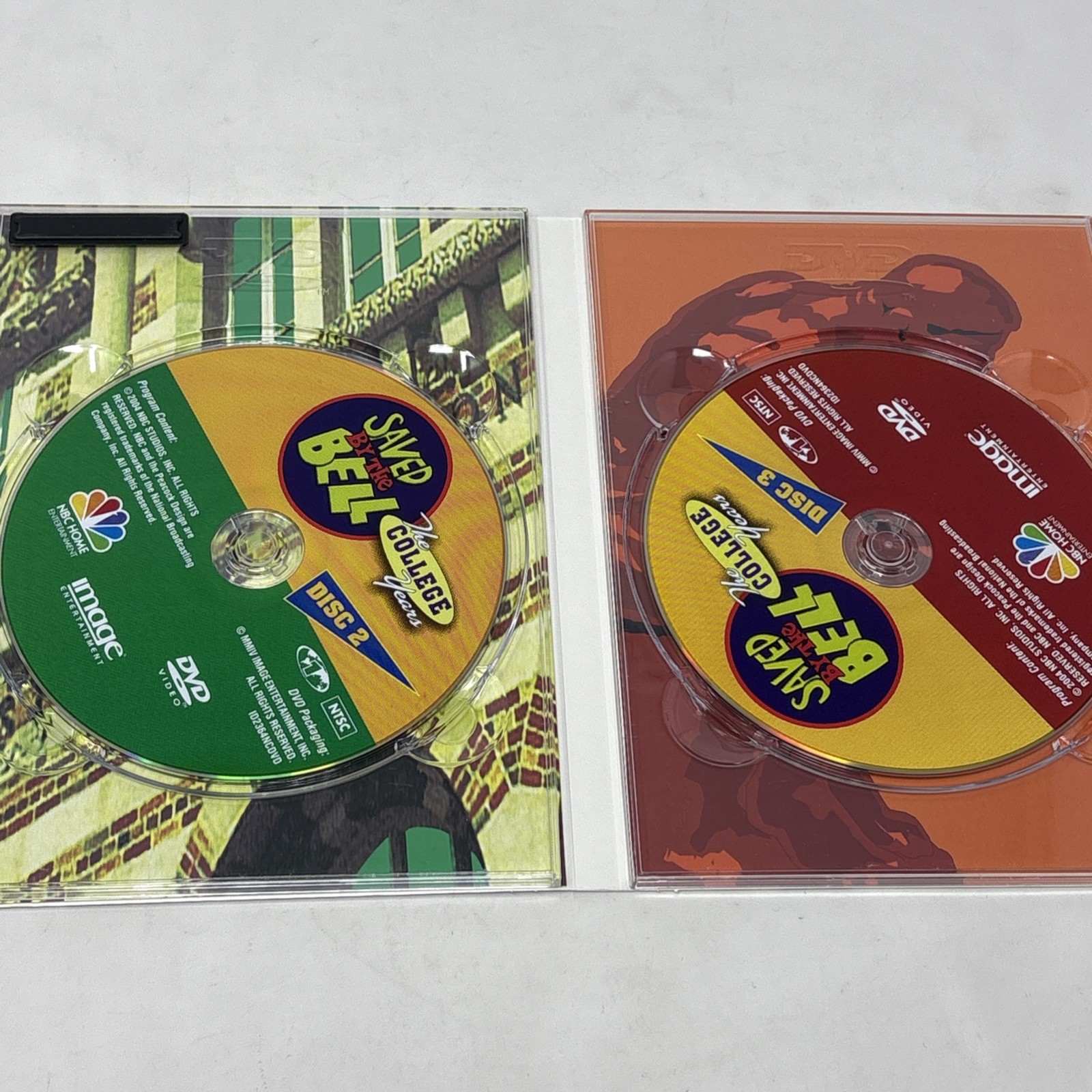 Saved by the Bell The College Years (DVD, 2004, 3-Disc Box Set) w/ Slip cover