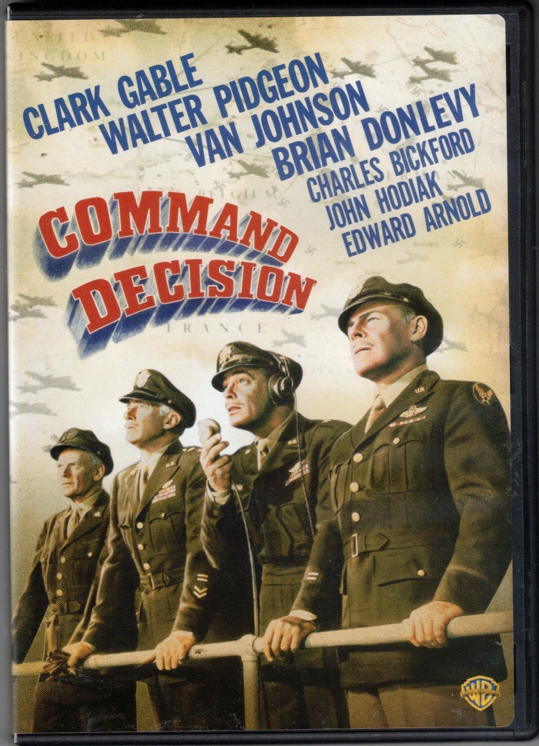Command Decision (DVD, 2007) 1948 Clark Gable Walter Pidgeon Van Johnson