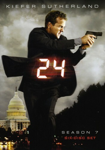 24 Season 7 DVD Kiefer Sutherland Six-Disc Set Widescreen Action Thriller – NEW