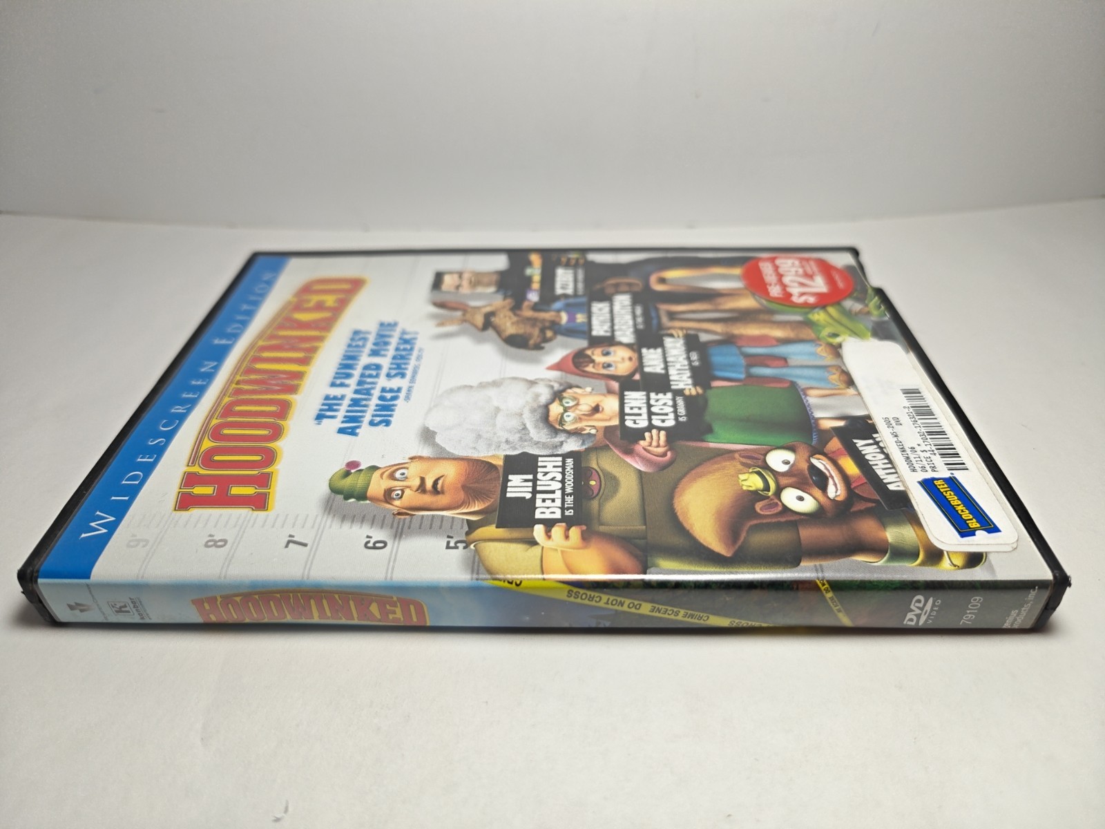Hoodwinked DVD 2005 OOP Widescreen Version Blockbuster Case Former Rental