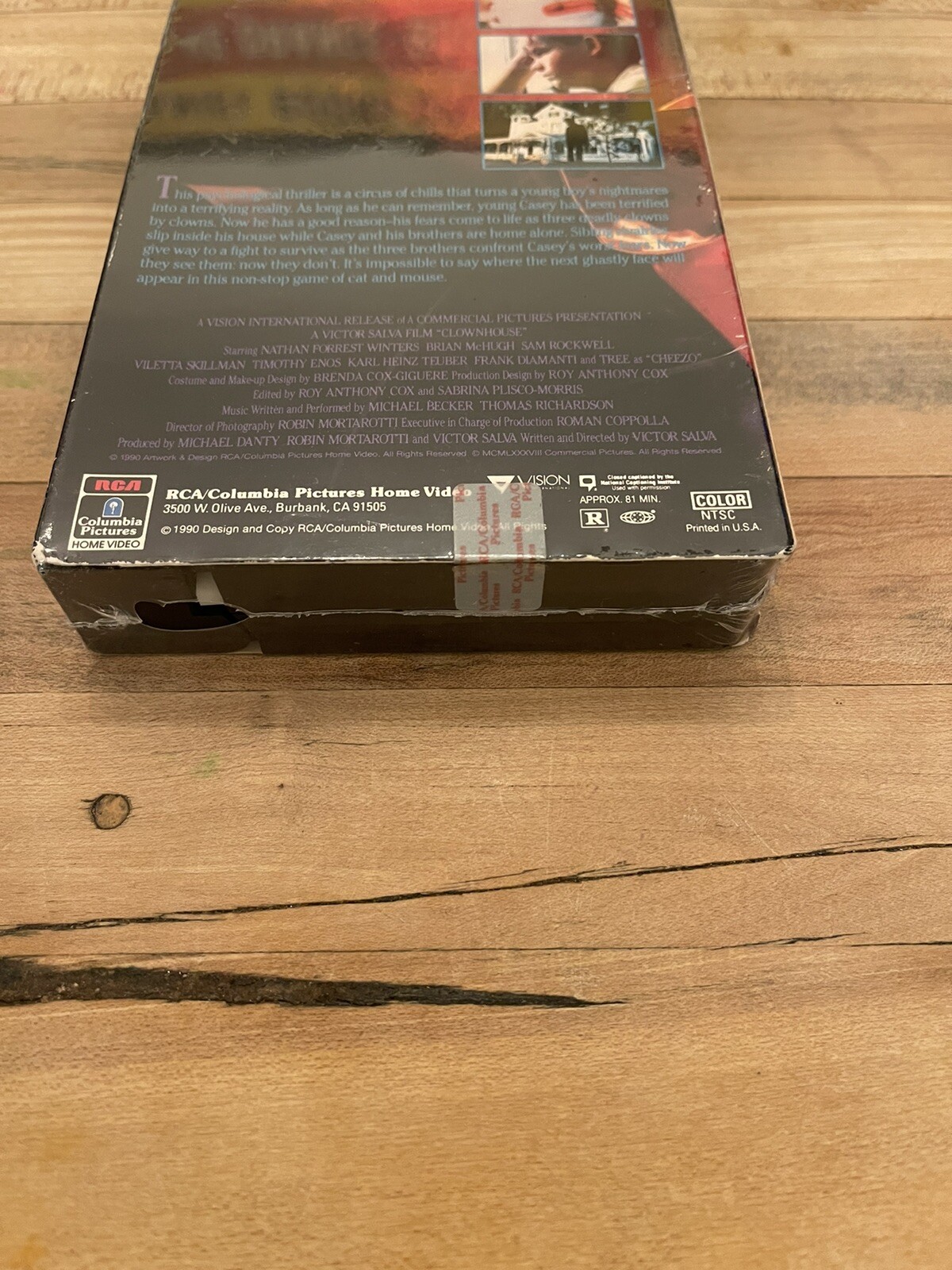 Clownhouse VHS COLUMBIA RCA