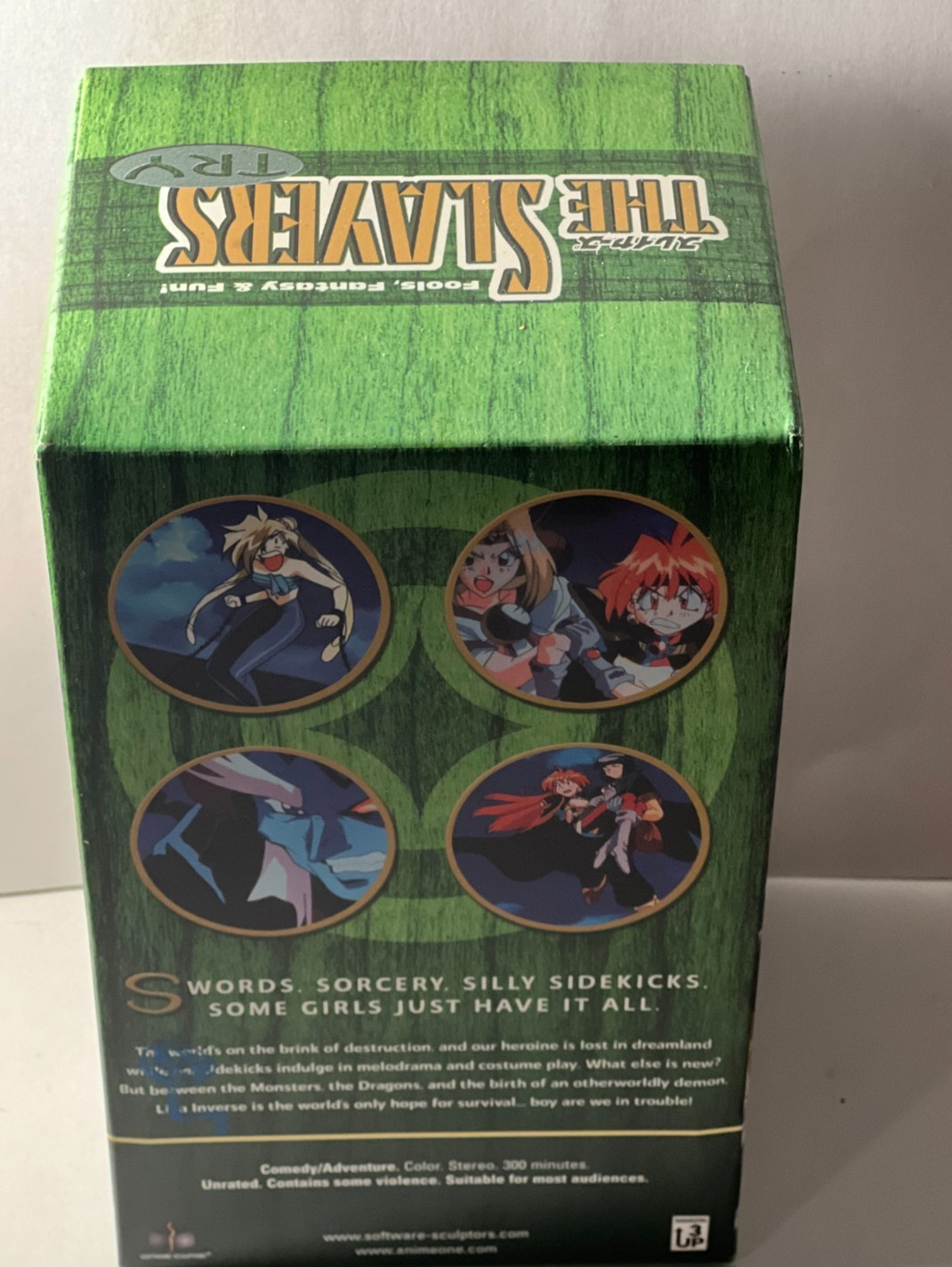 The Slayers Try 4 Vhs Box Set New Anime