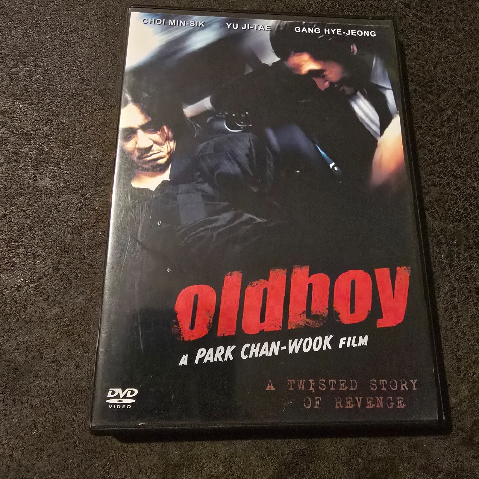 Oldboy DVD Park Chan-Wook English Language Version Korean Action Revenge