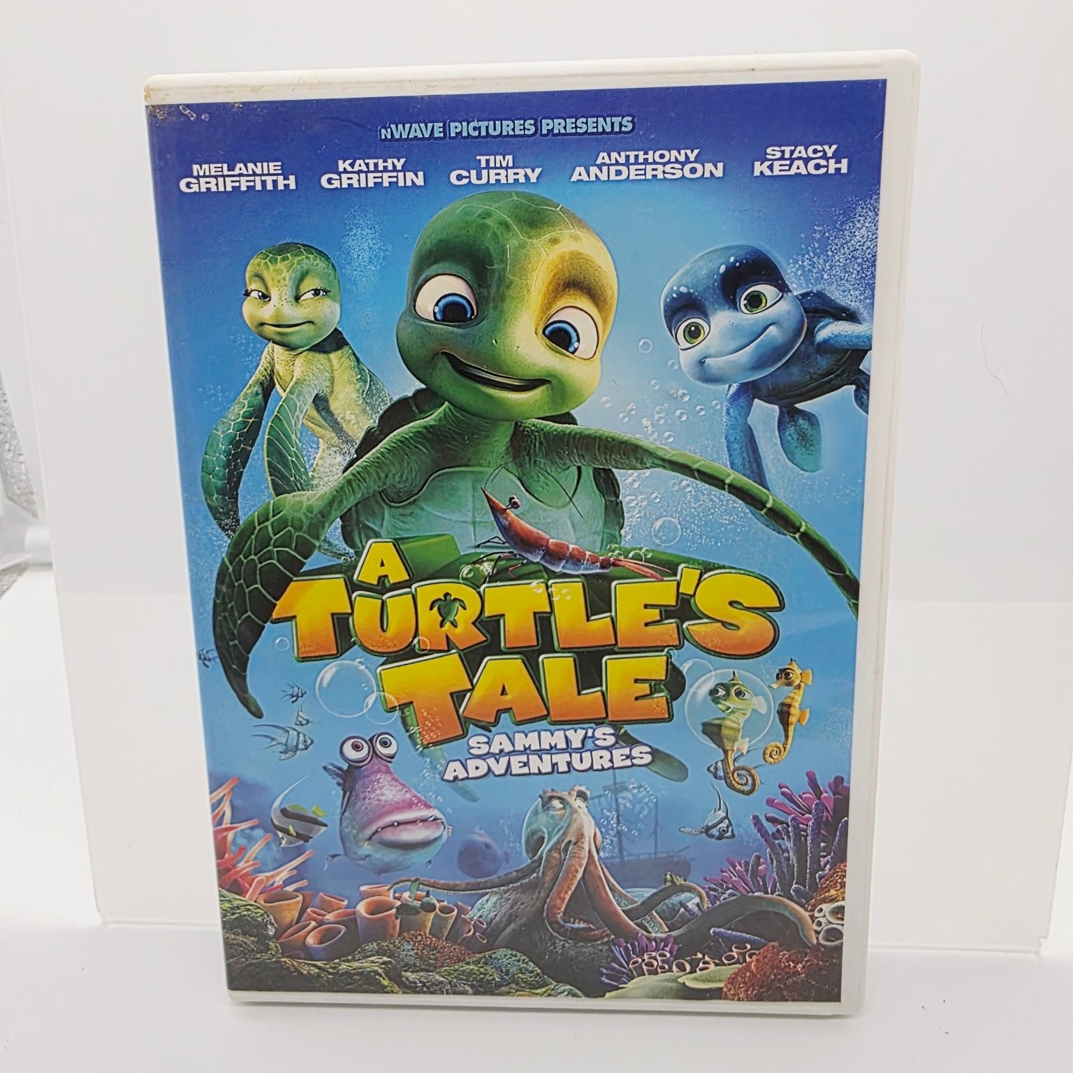 A Turtle’s Tale Sammy’s Adventures DVD 2010 Melanie Griffith Tim Curry