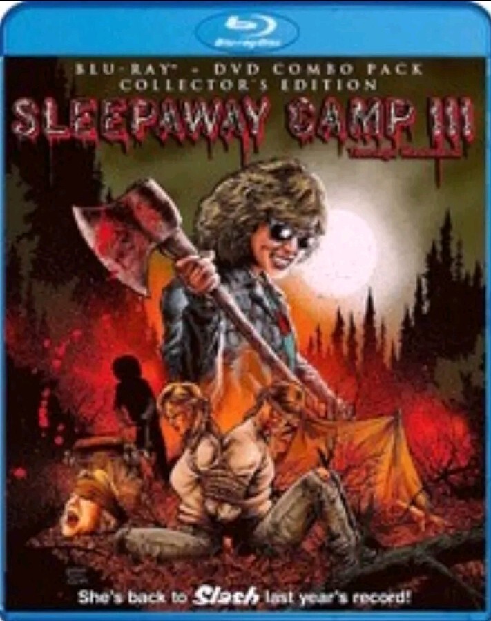 Sleepaway Camp III: Teenage Wasteland (Collector’s Edition) OOP DVD/BLU RAY