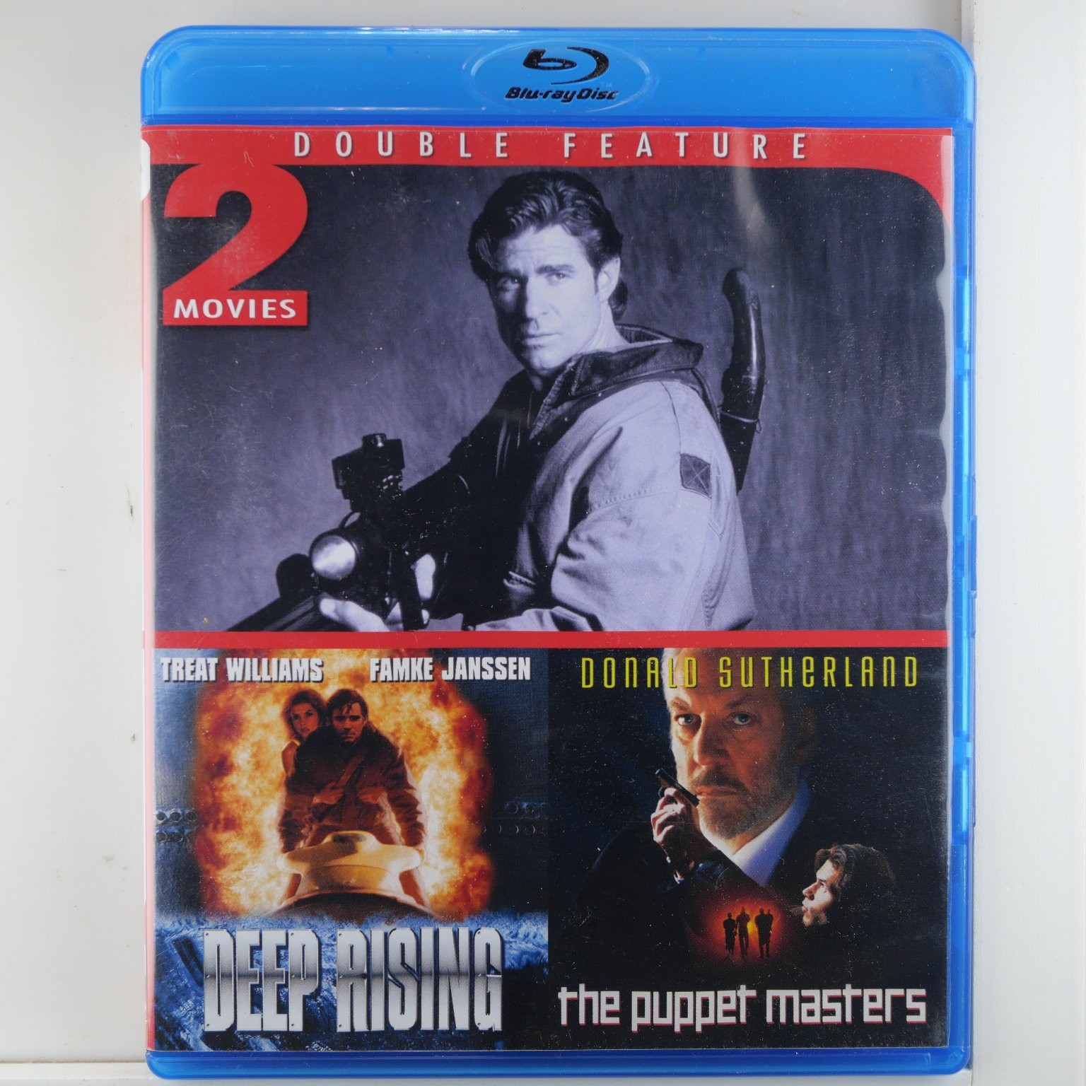 Deep Rising / The Puppet Masters Blu-ray 2013 Double Feature Treat Williams