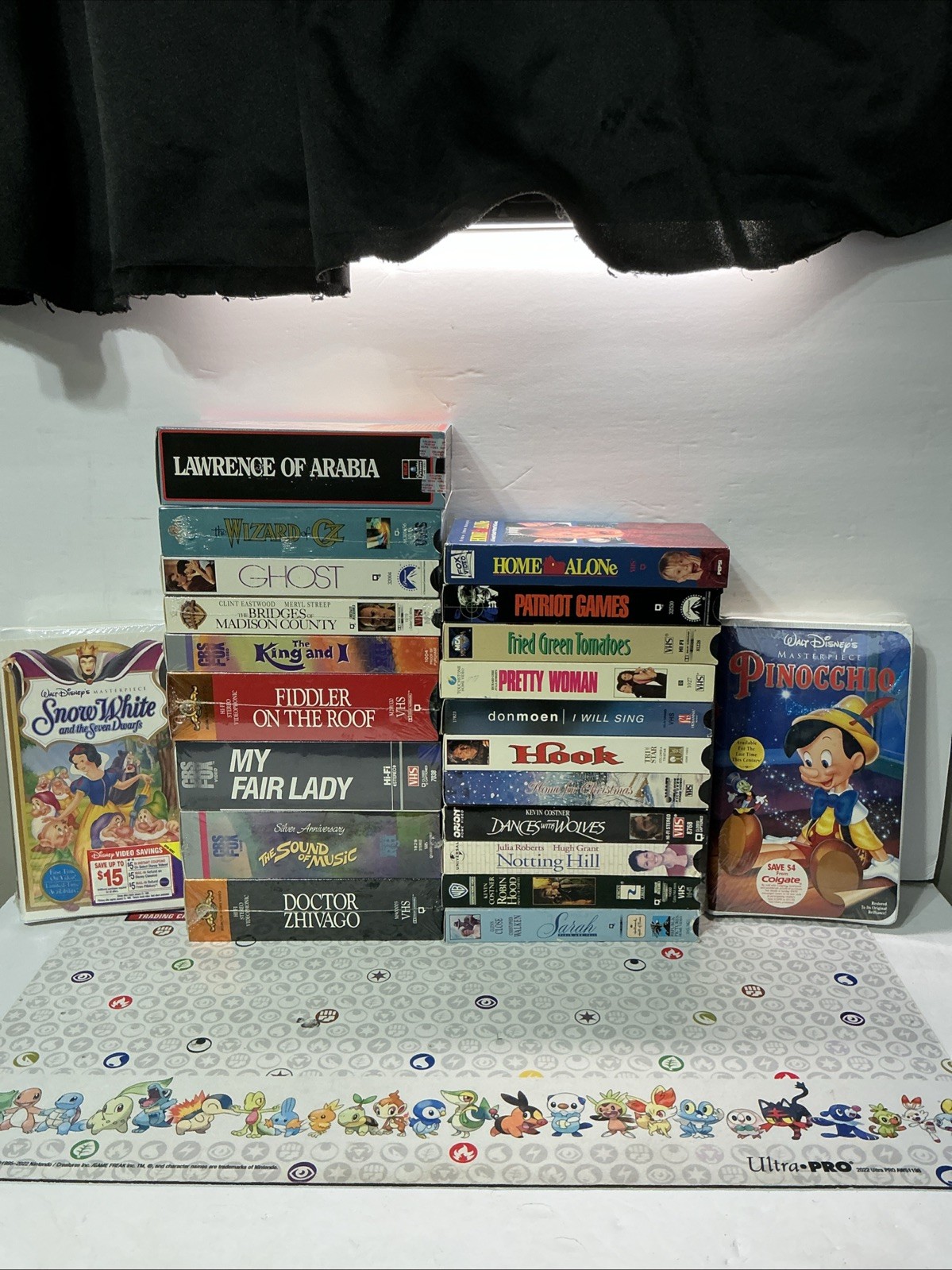 Mixed Lot of 22 VHS Tapes – Some Sealed – Wizard Of Oz 50th – Home Alone – More!