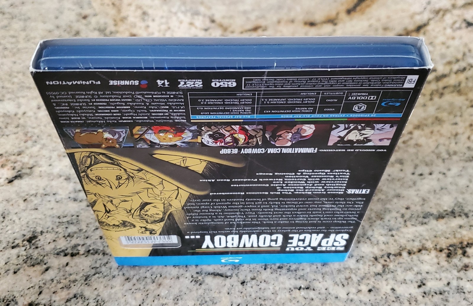 COWBOY BEBOP THE COMPLETE SERIES BLURAY ANIME CARTOON ANIMATION W/ SLIPCOVER NEW