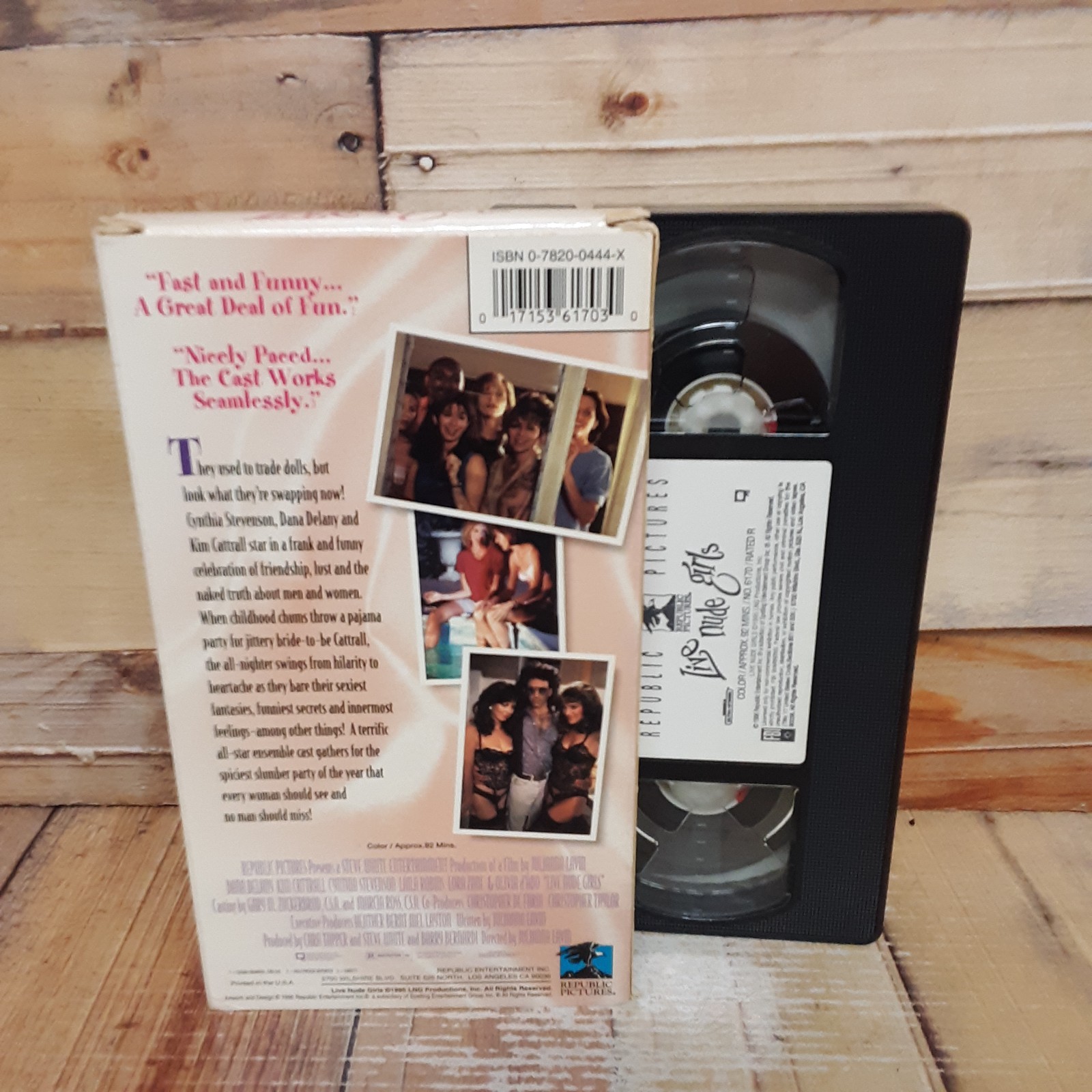 Live Nude Girls VHS Used Republic Pictures Comedy Drama