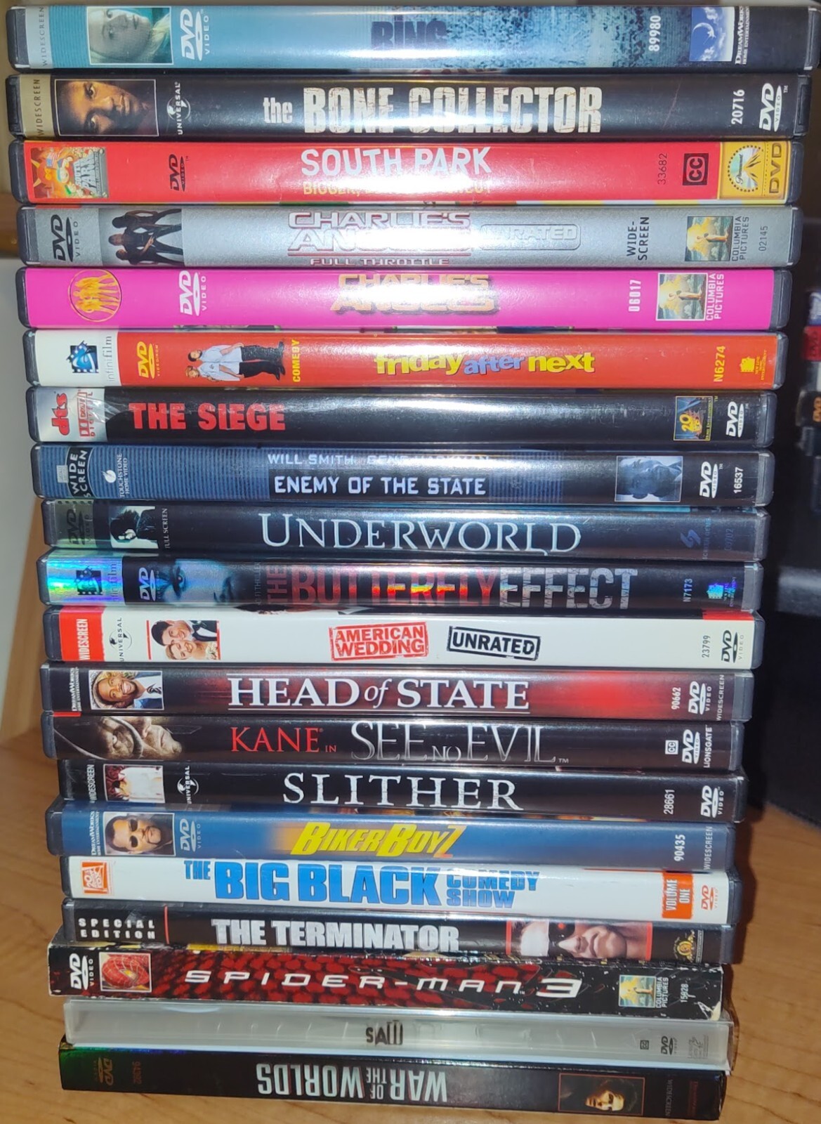 New & Used DVDs $3 – $8 (CIB)