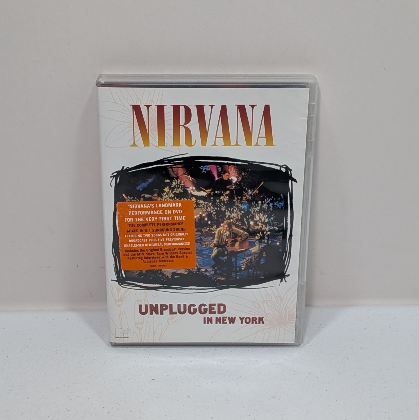 Nirvana Unplugged In New York DVD Includes Booklet – Live Music Concert MTV