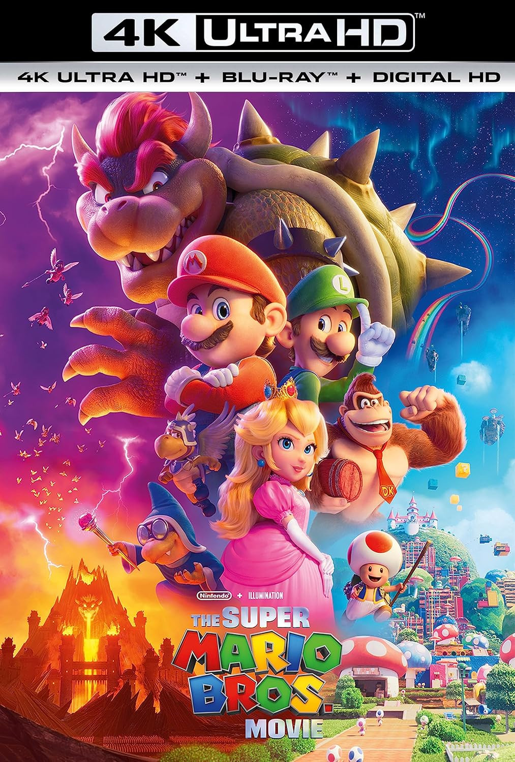 The Super Mario Bros. Movie – Power up Edition 4K Ultra HD + Blu-Ray + Digital [