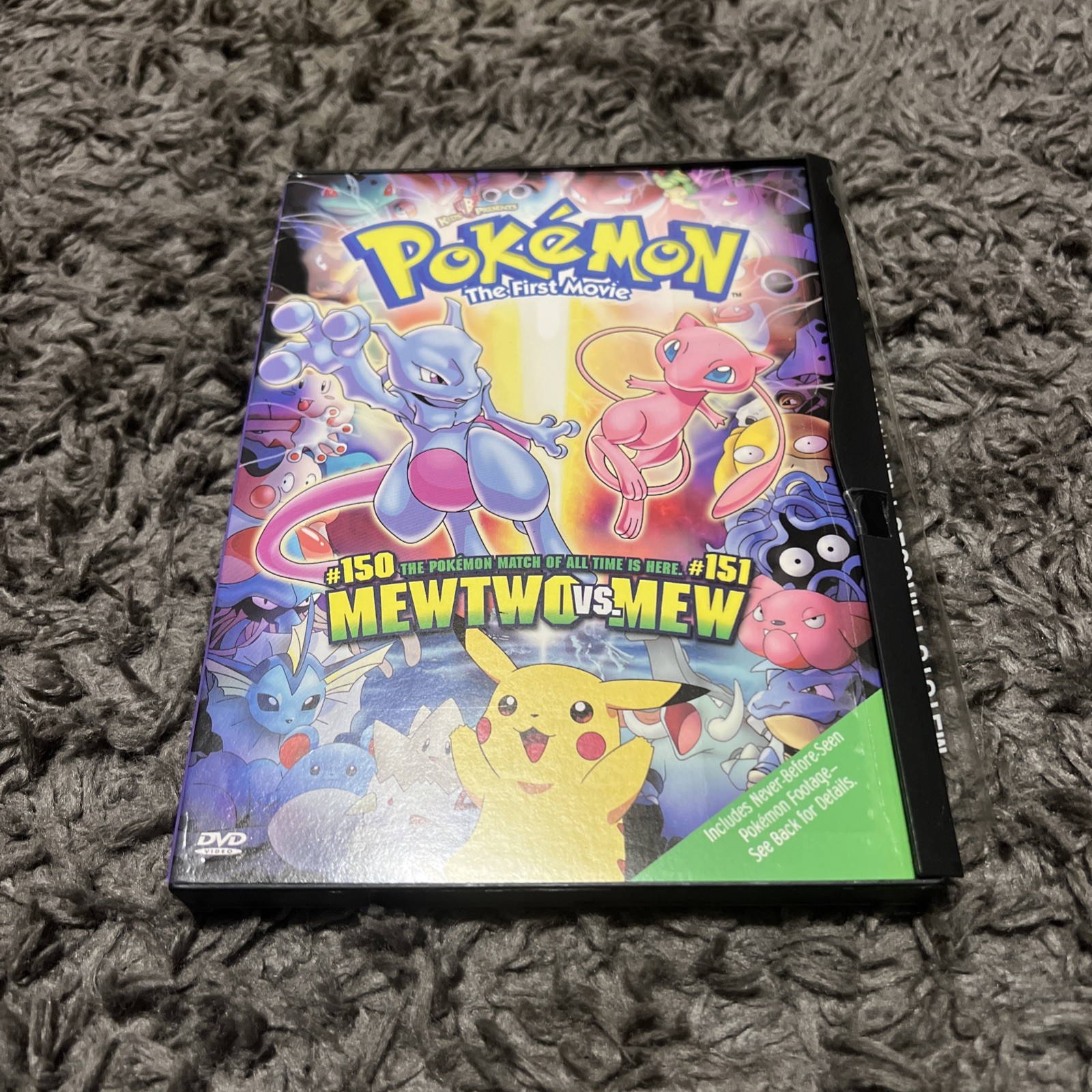Pokemon the First Movie: Mewtwo Strikes Back (DVD, 2000)