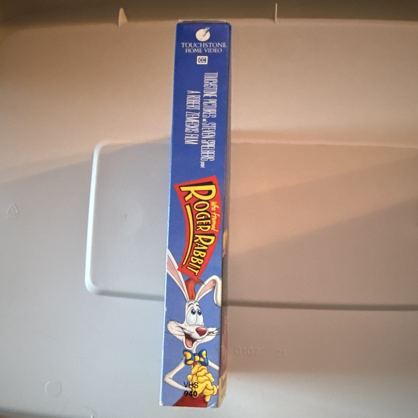 Touchstone Home Video Who Framed Roger Rabbit VHS 1988 NTSC PG CC 104 Min