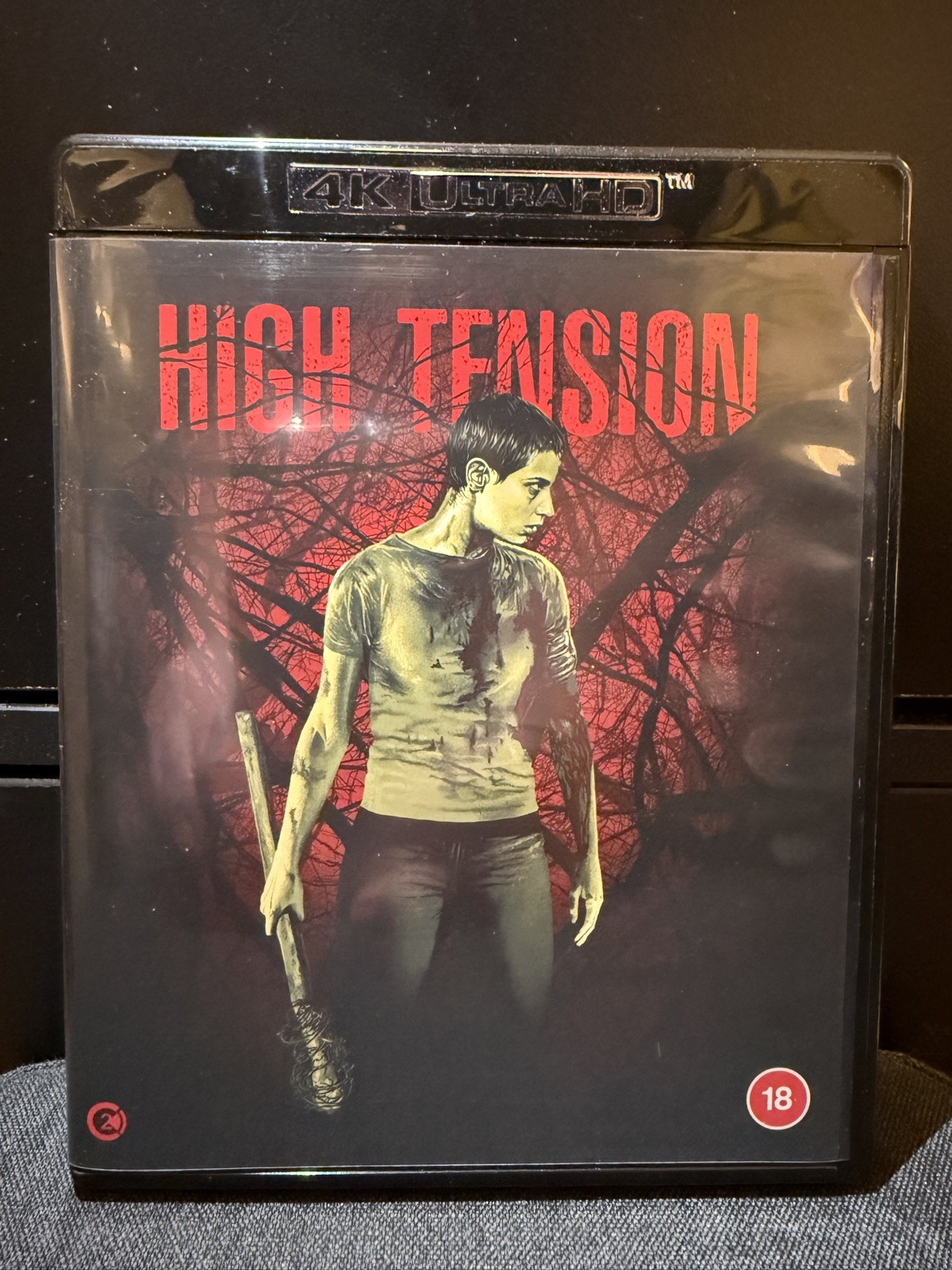 High Tension 4K [Second Sight Films] REGION FREE + Lionsgate Blu-ray LIKE NEW