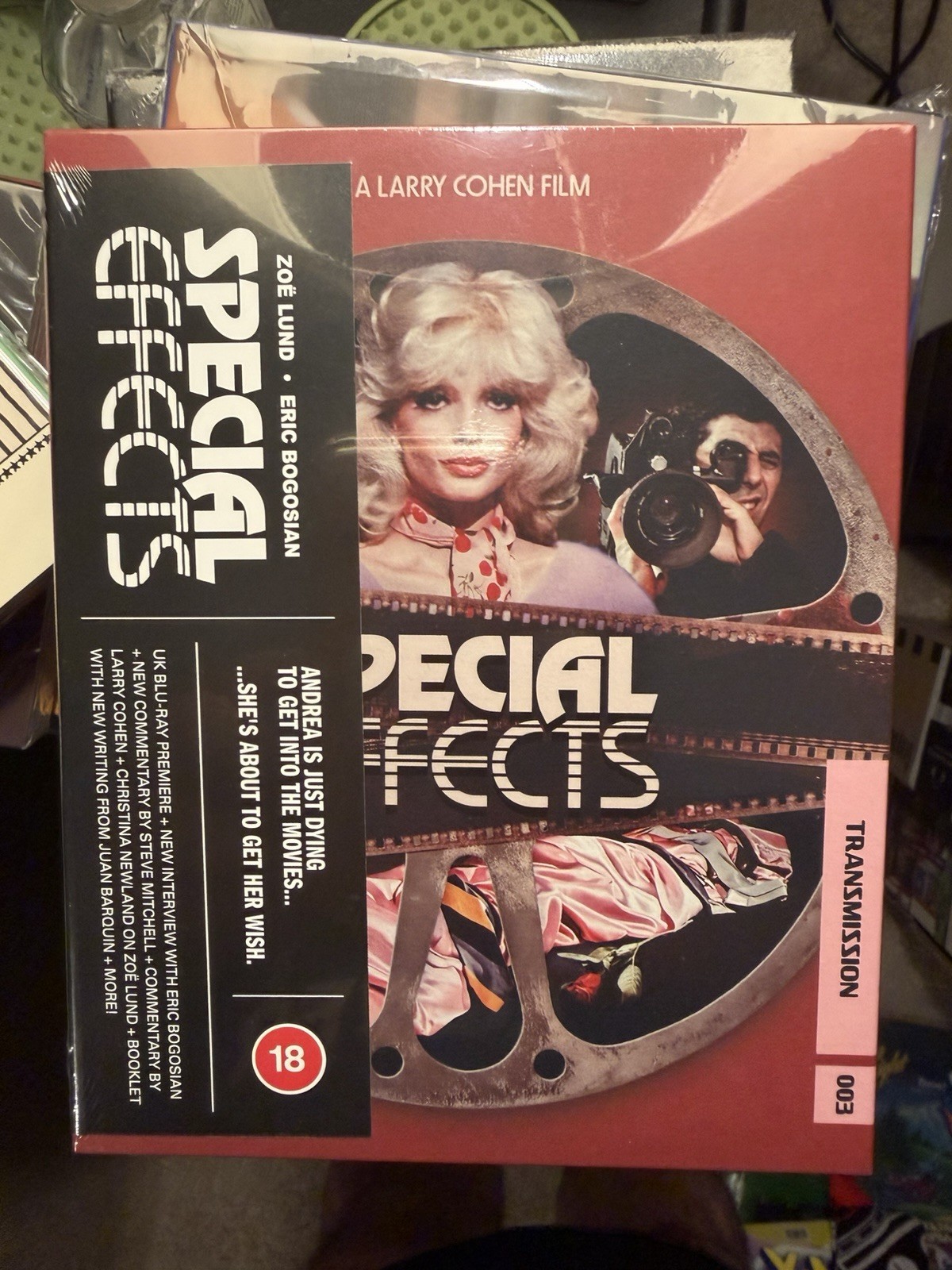 Special Effects New Radiance Transmission Region B Blu-ray 1984 Larry Cohen