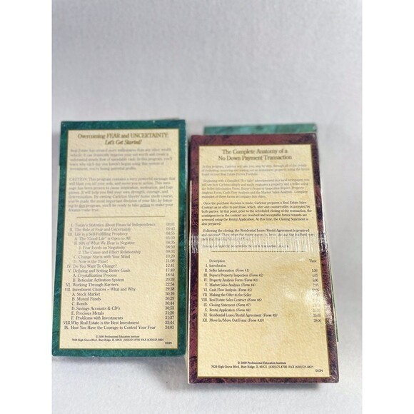 Carleton H Sheets 4 Pack VHS Collection (Volumes 1, 2, 14, 6)