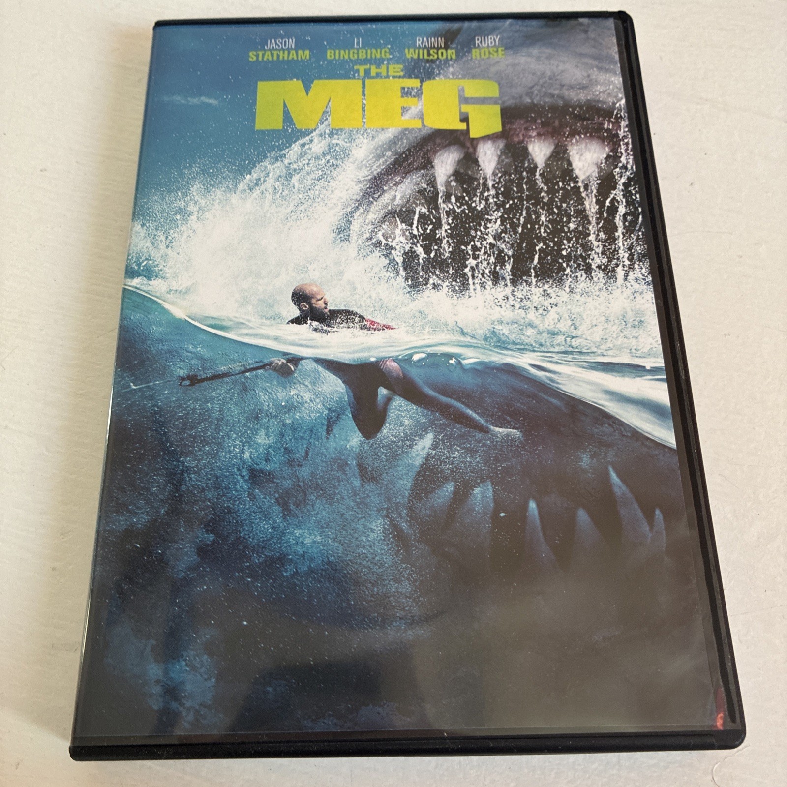 The Meg DVD Jason Statham – Free Ship –