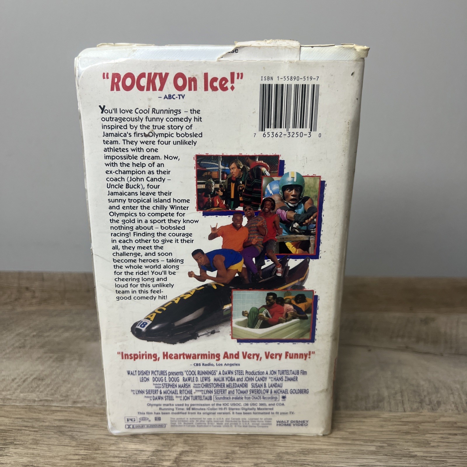 Cool Runnings (VHS, 1994) Disney PG 98 Minutes John Candy Malik Yoba Leon
