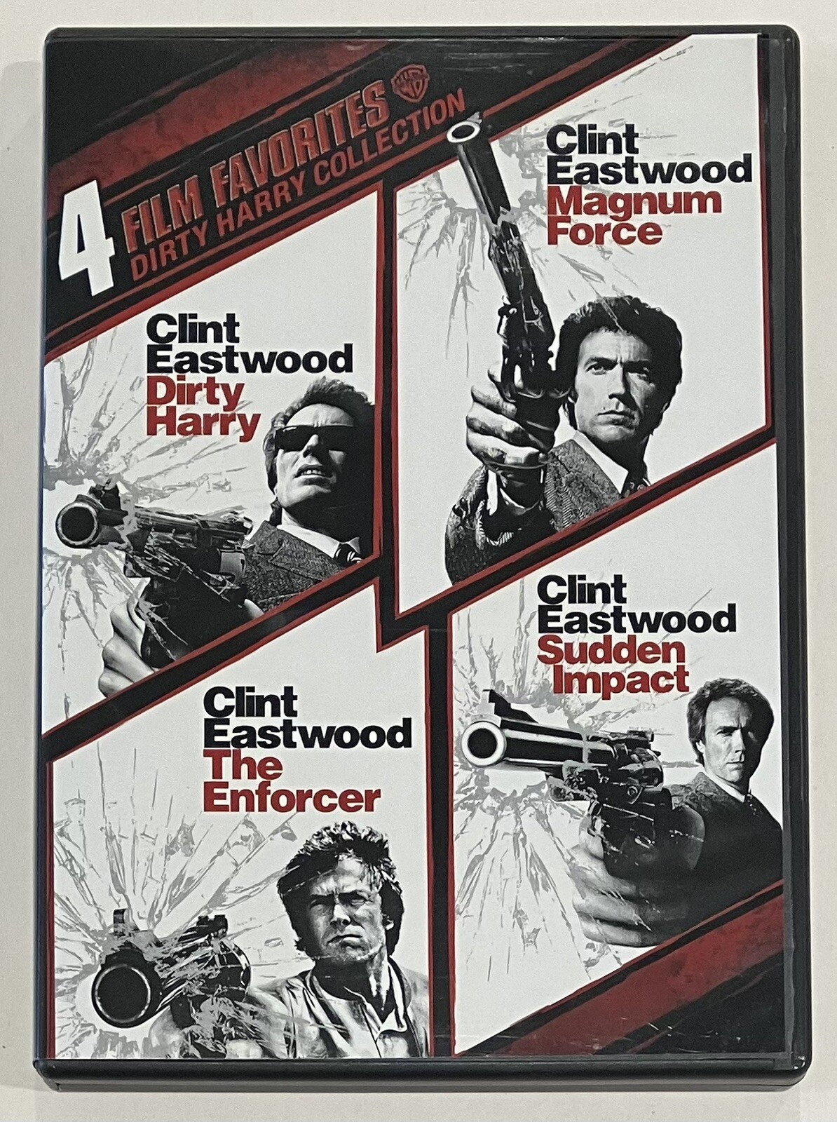 4 Film Favorites: Dirty Harry Collection, Magnum Force, Enforcer, Sudden Impact