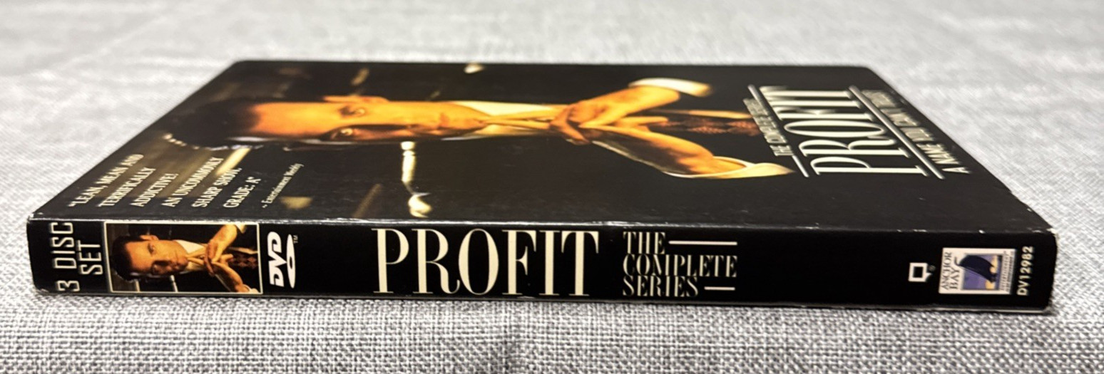 Profit Complete Series DVD Adrian Pasdar Lisa Darr TV Drama 3 Disc Set