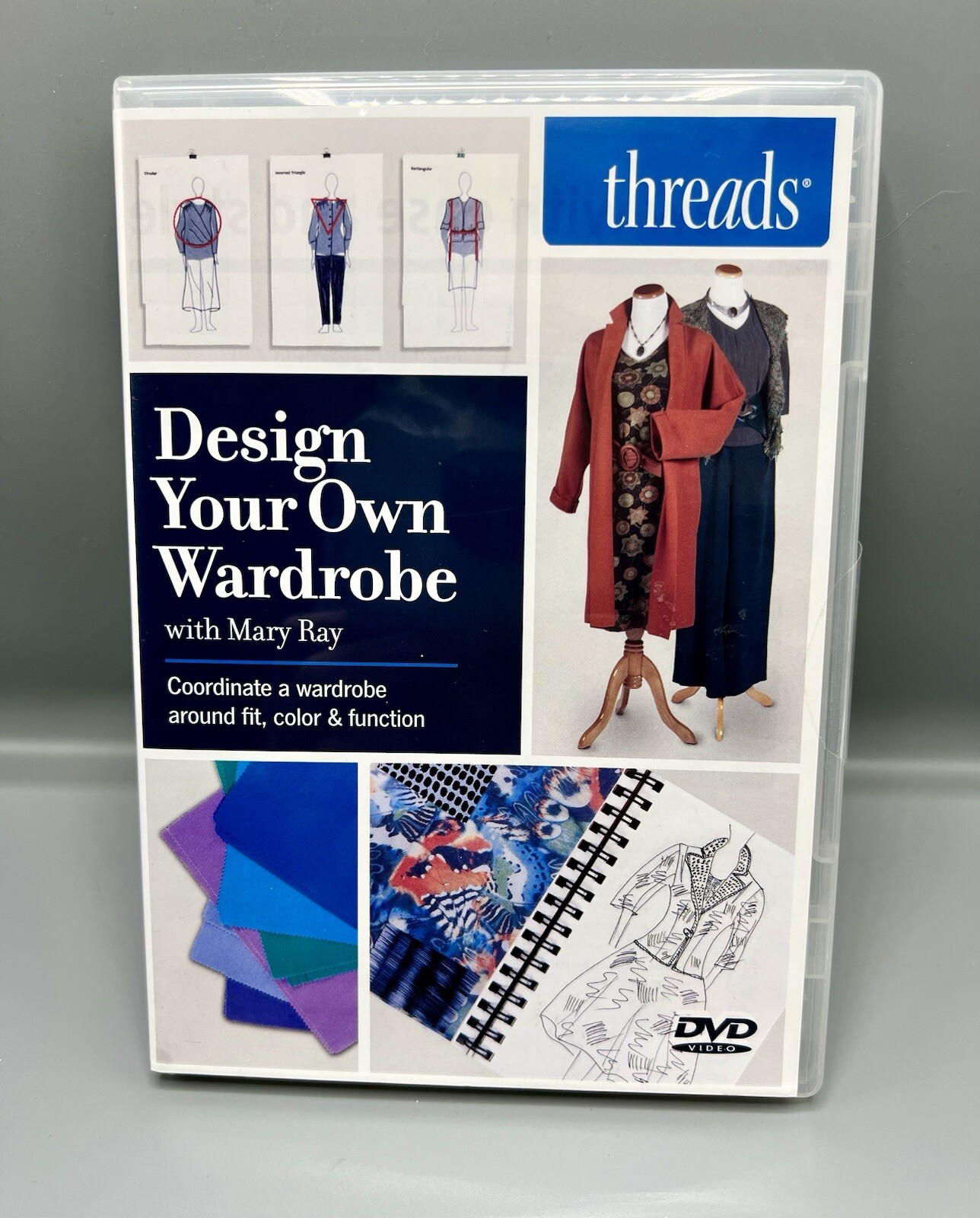 Threads Magazine Design Your Own Wardrobe with Mary Ray DVD 2013 Clothing Maker