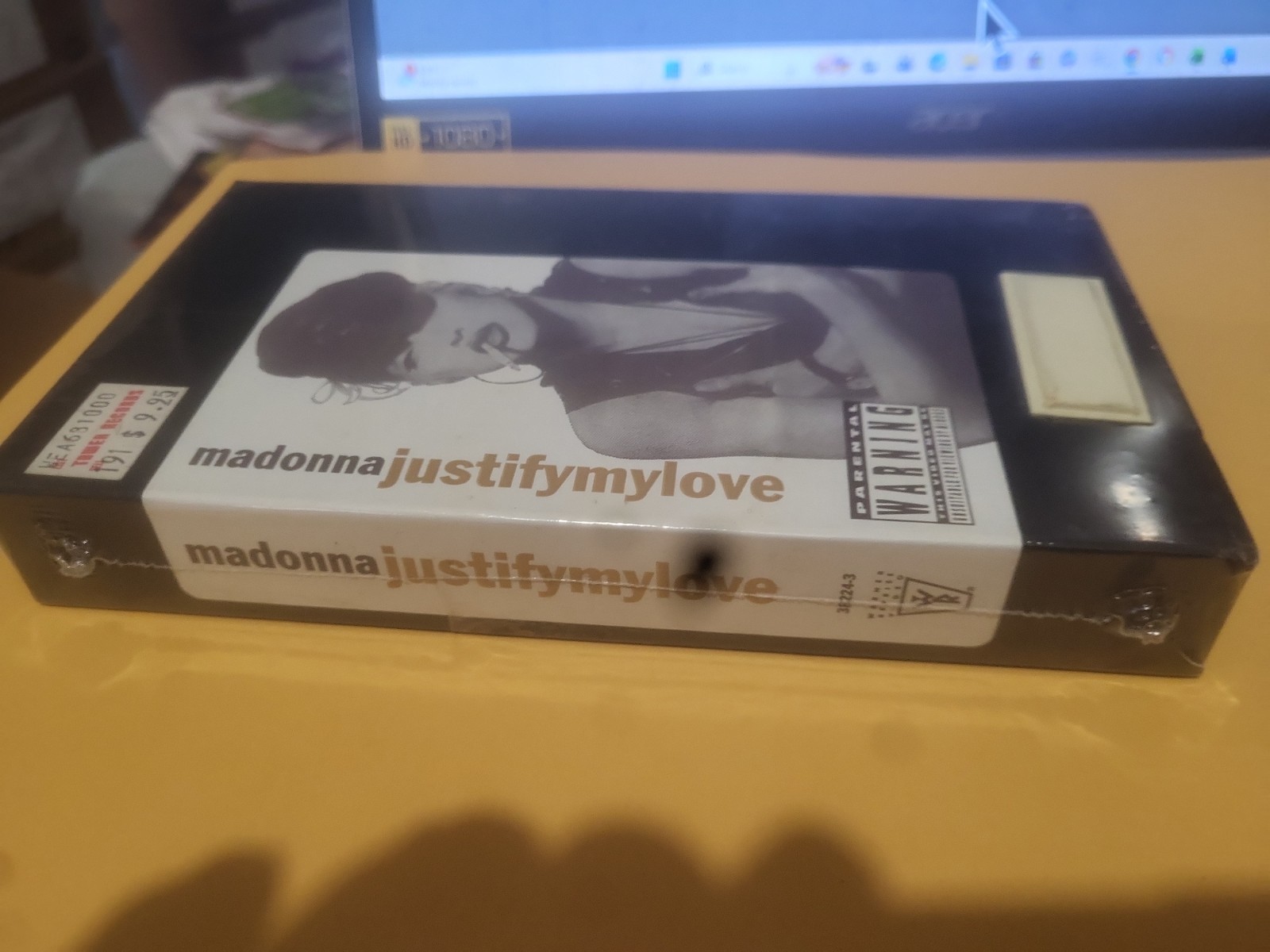 Madonna – Justify My Love VHS Sire Warner Reprise Video NEW SEALED 1990 Pop