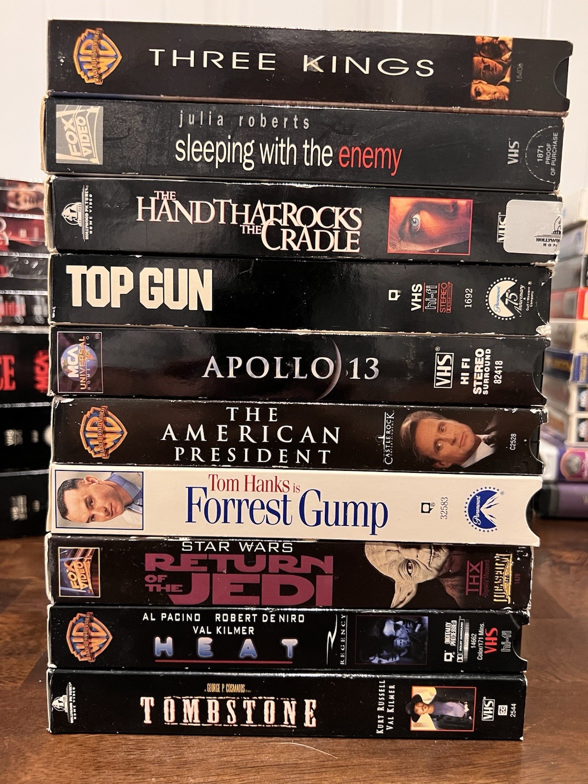 Lot Of 10 VHS Tapes Various Titles Action Drama Comedy 70s 80s 90s 00s Classics!