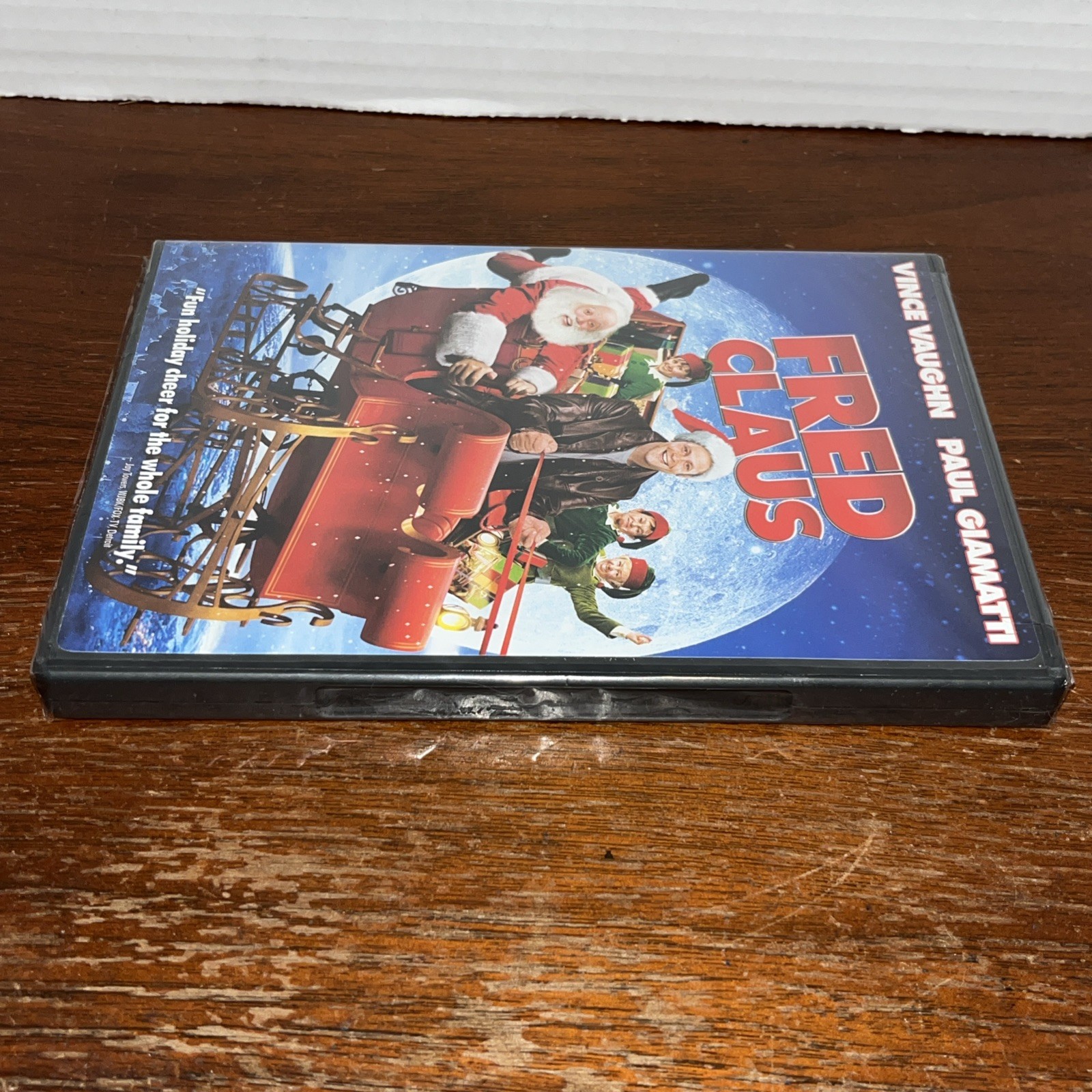Fred Claus (DVD, 2008) Vince Vaughn Paul Giamatti NEW Sealed – Christmas Comedy