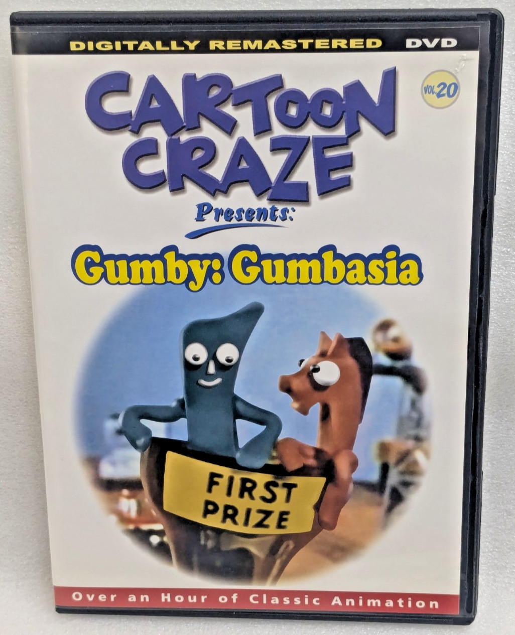 Gumby Gumbasia Cartoon Craze Vol 20 (DVD, 2004, Digiview Productions)