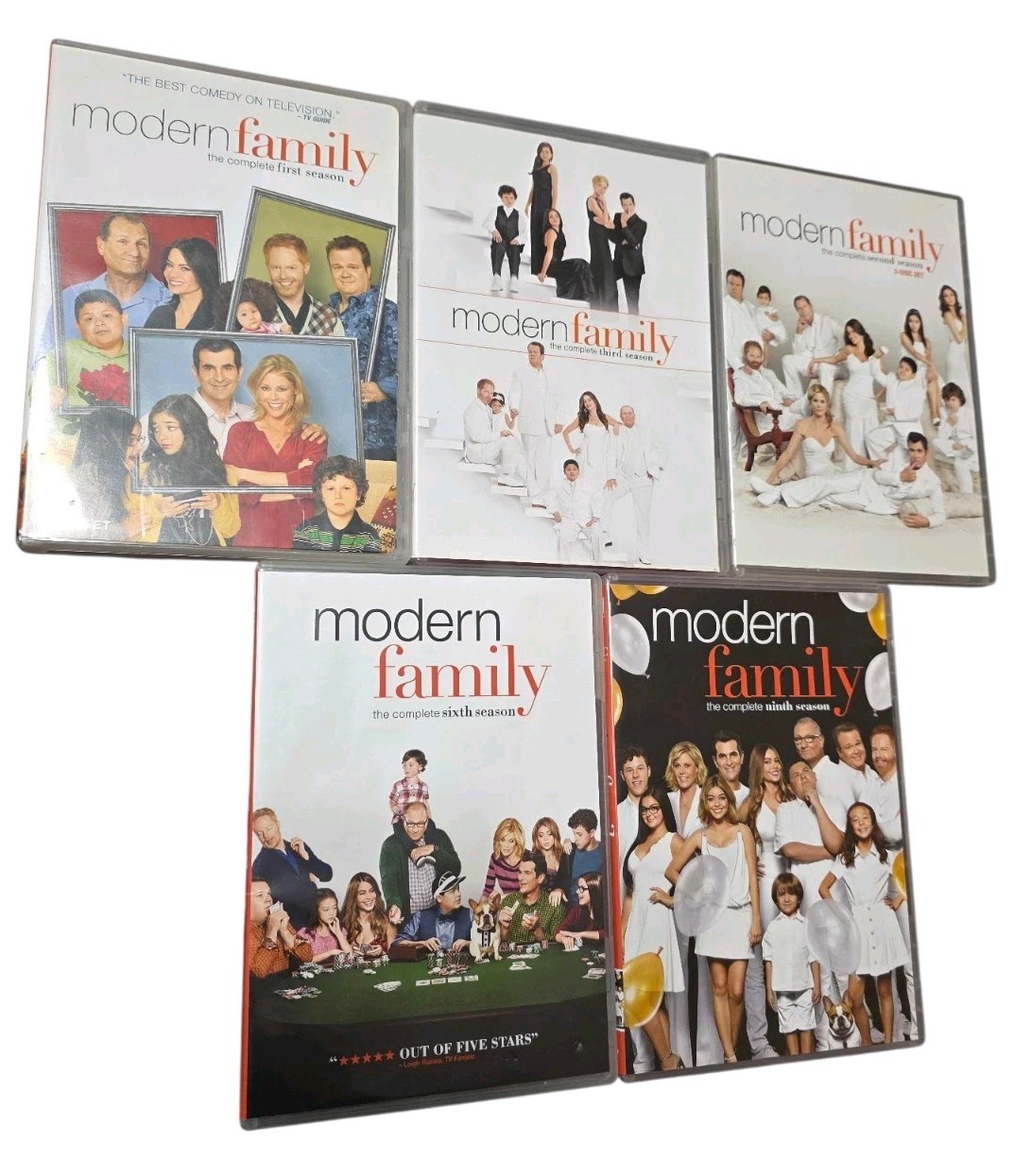 Modern Family DVD Lot Complete Seasons 1, 2, 3, 6 & 9 TV Comedy Series