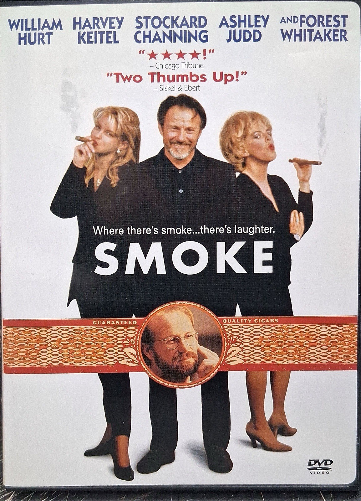 Smoke DVD Harvey Keitel William Hurt Wayne Wang Miramax Widescreen 1995