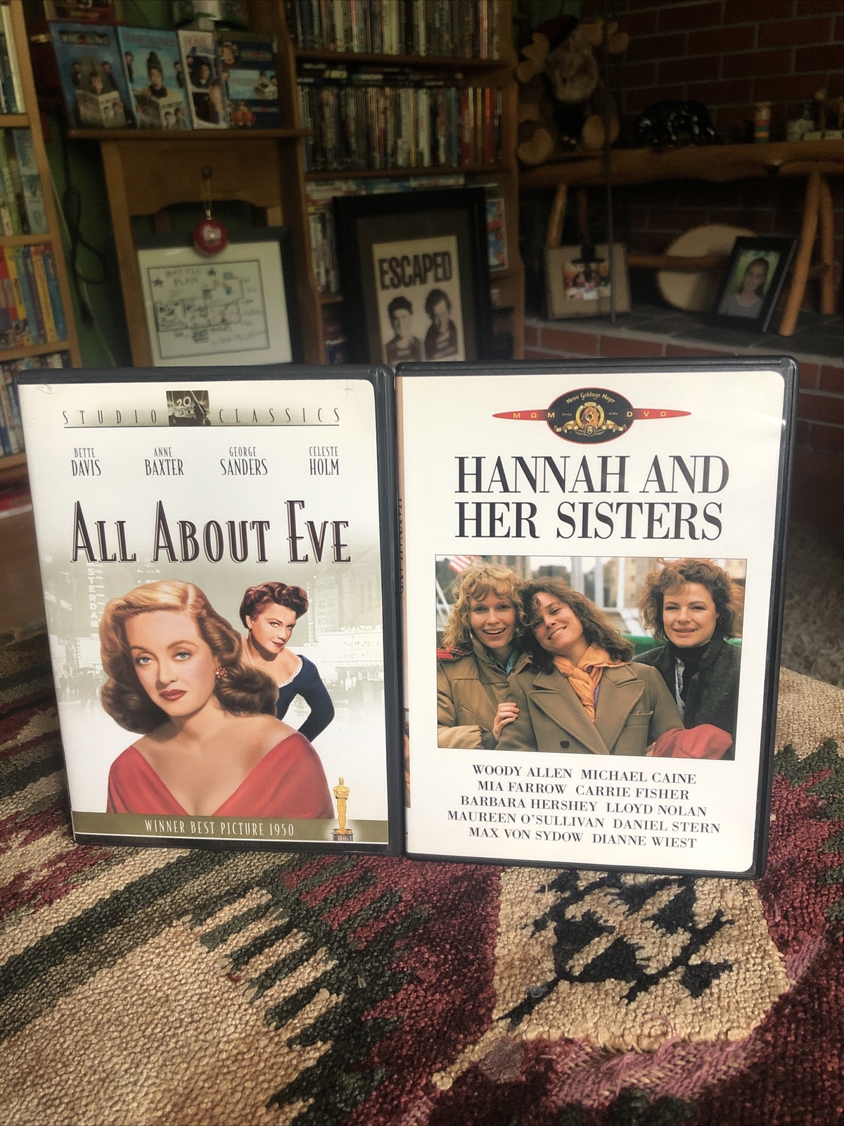 Mint All About Eve DVD Joseph L. Mankiewicz(DIR) 1950 Bonus Dvd Hannah FreeShip