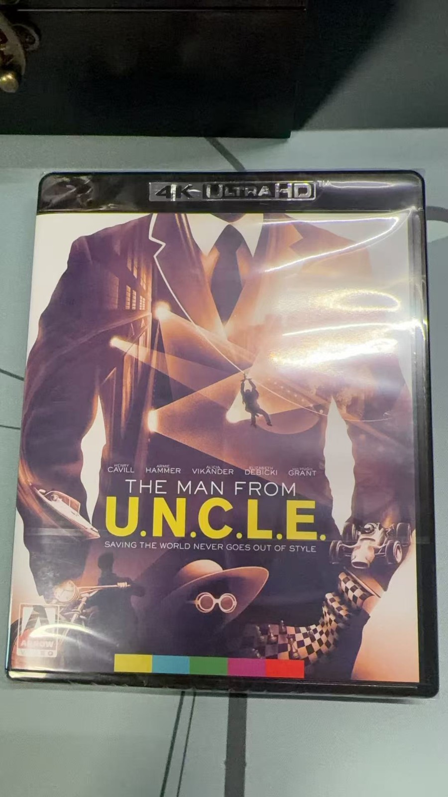The Man from U.N.C.L.E. 4K Ultra HD Blu-ray Henry Cavill Arrow Video