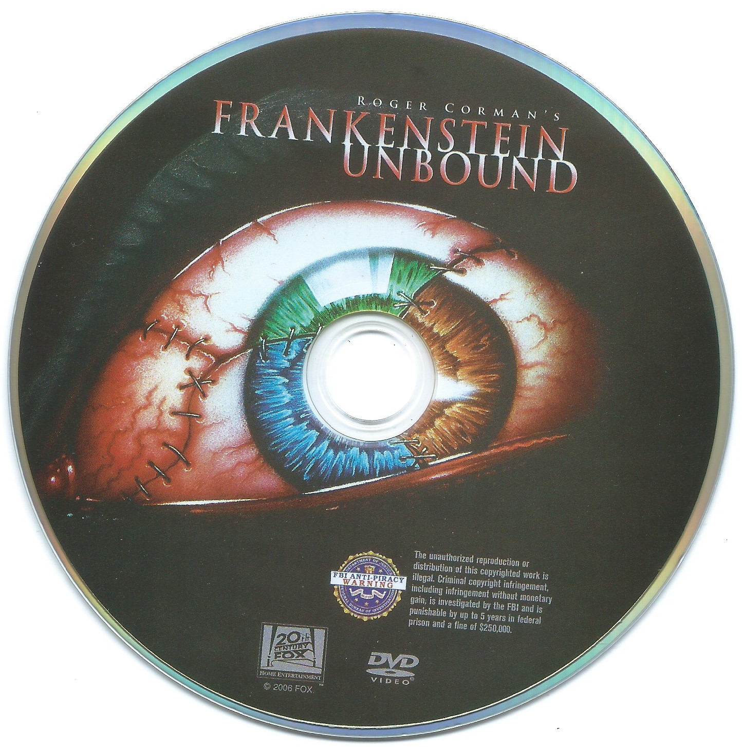 Frankenstein Unbound 1990 DVD, 2006 Just the SCI-FI Disc + ART, n/a on streaming