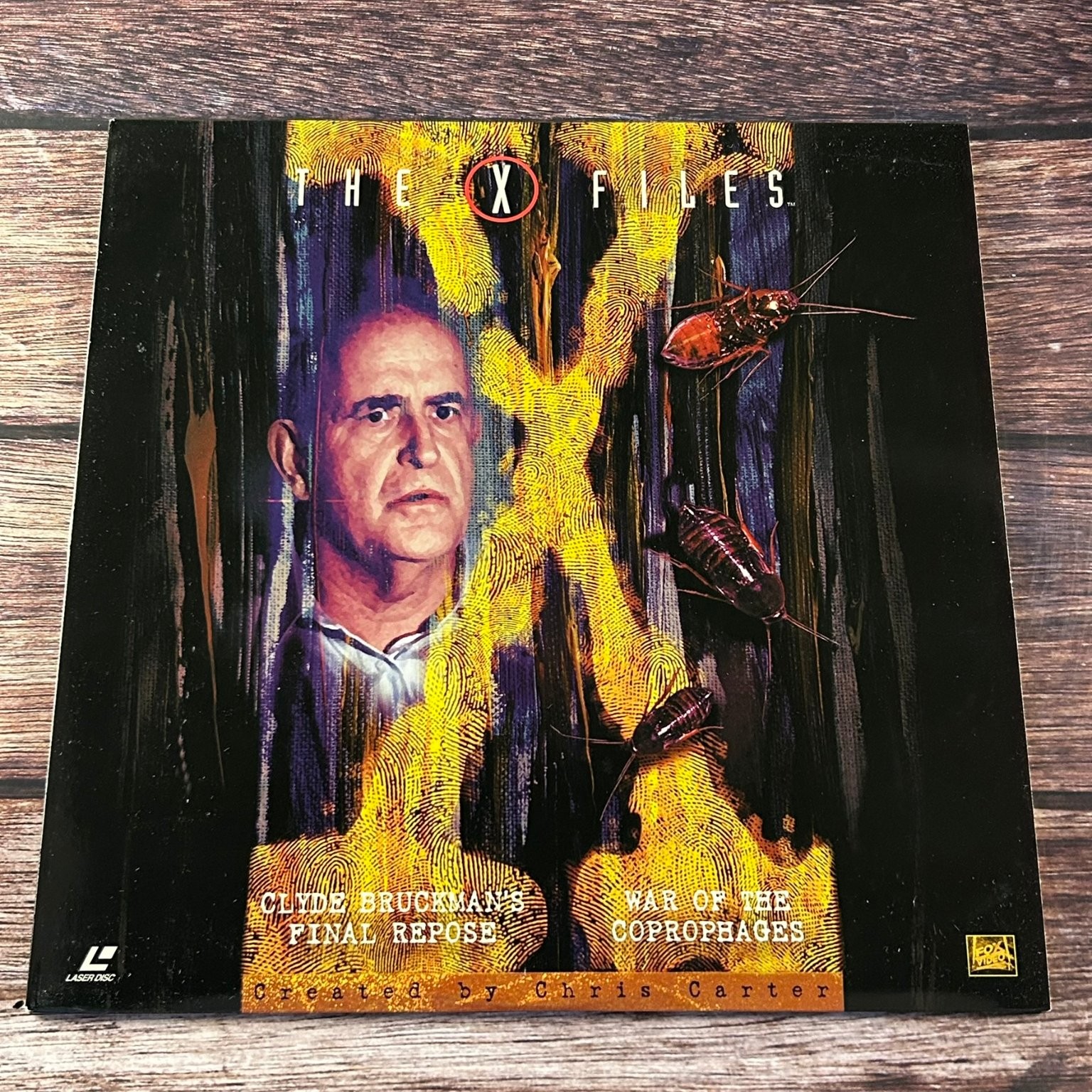 X-Files LaserDisc 1996 Sci-Fi TV Series Uncut Episodes FOX VIDEO Final Repose