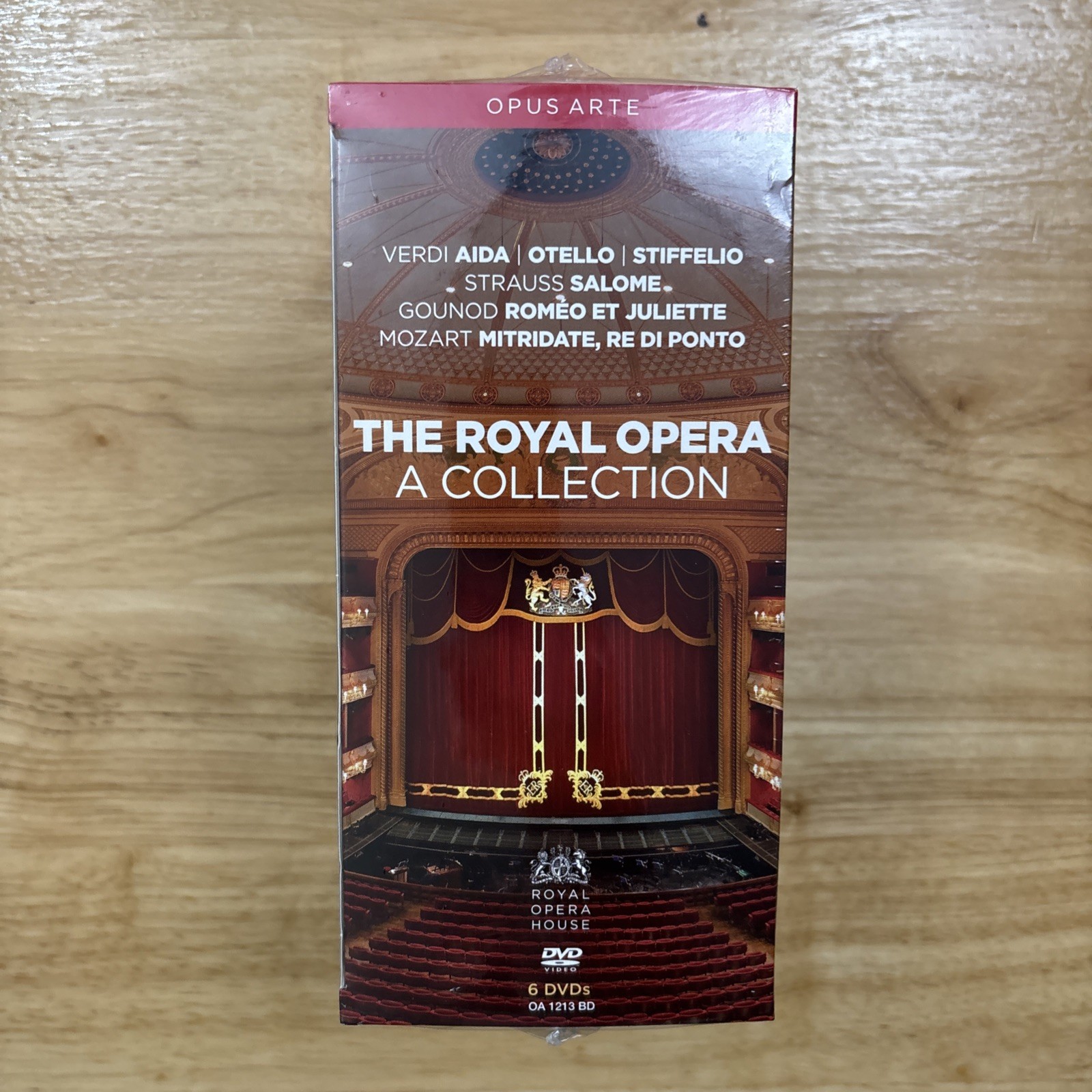 The Royal Opera: A Collection (DVD, Opus Arte, Region Free) New Sealed